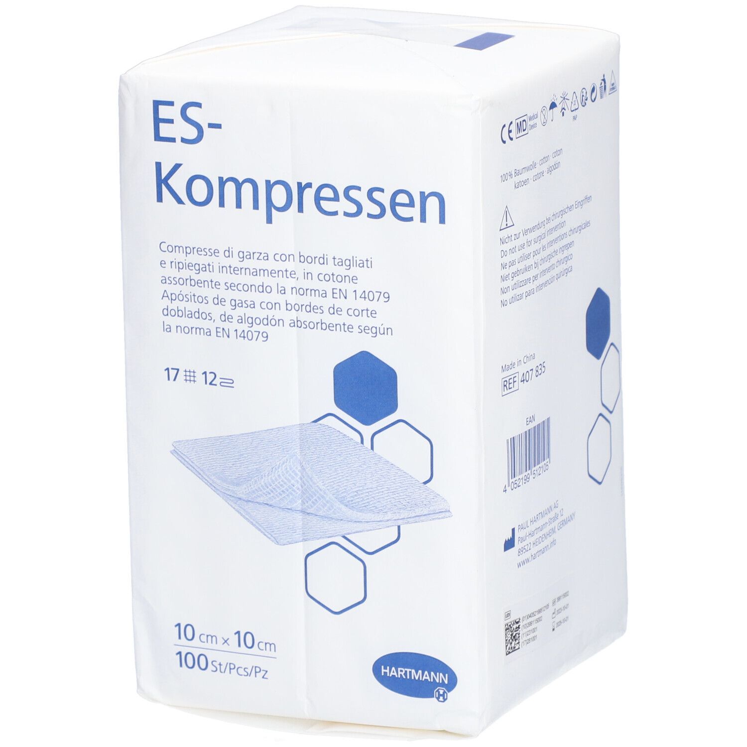 ES-Kompressen 10x10cm