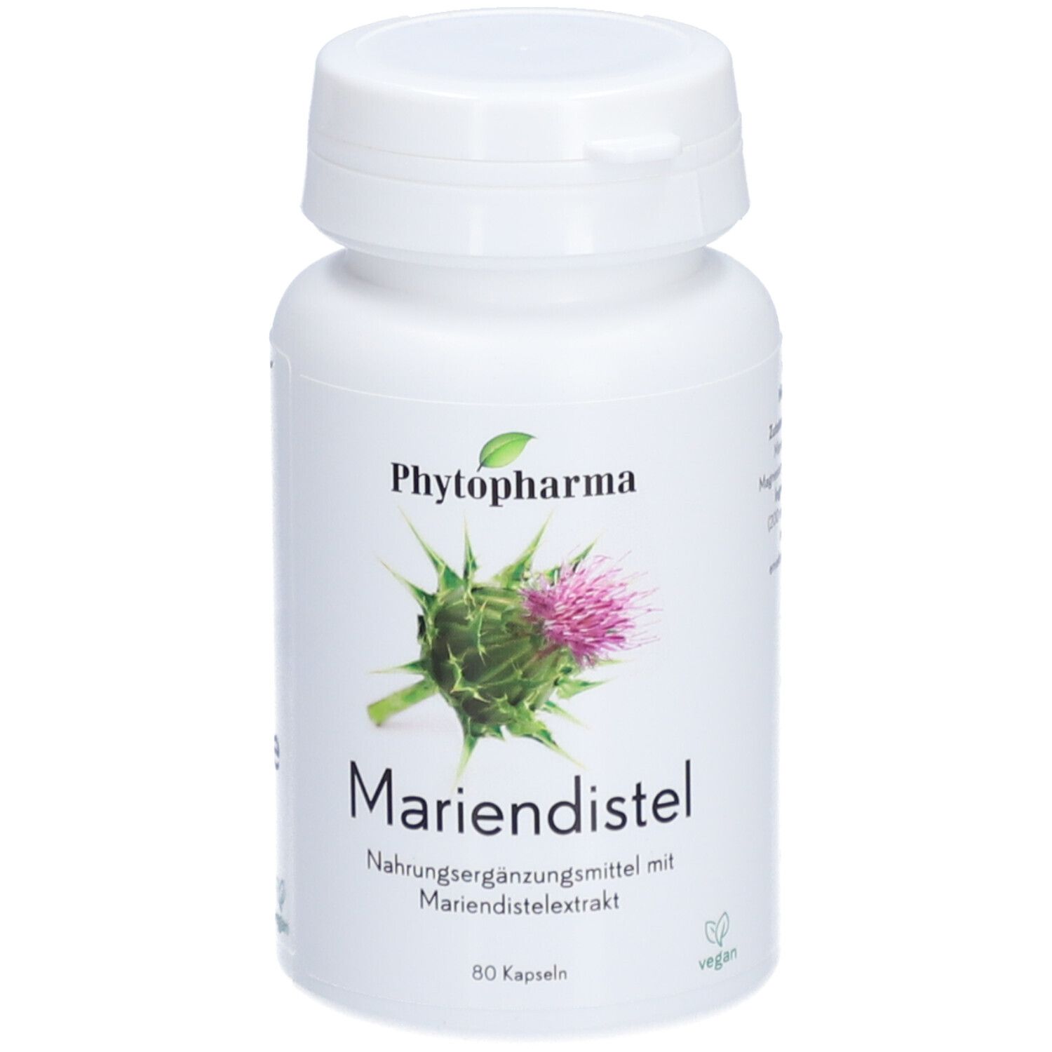 Phytopharma Mariendistel Kaps 80 Stk St Kapseln