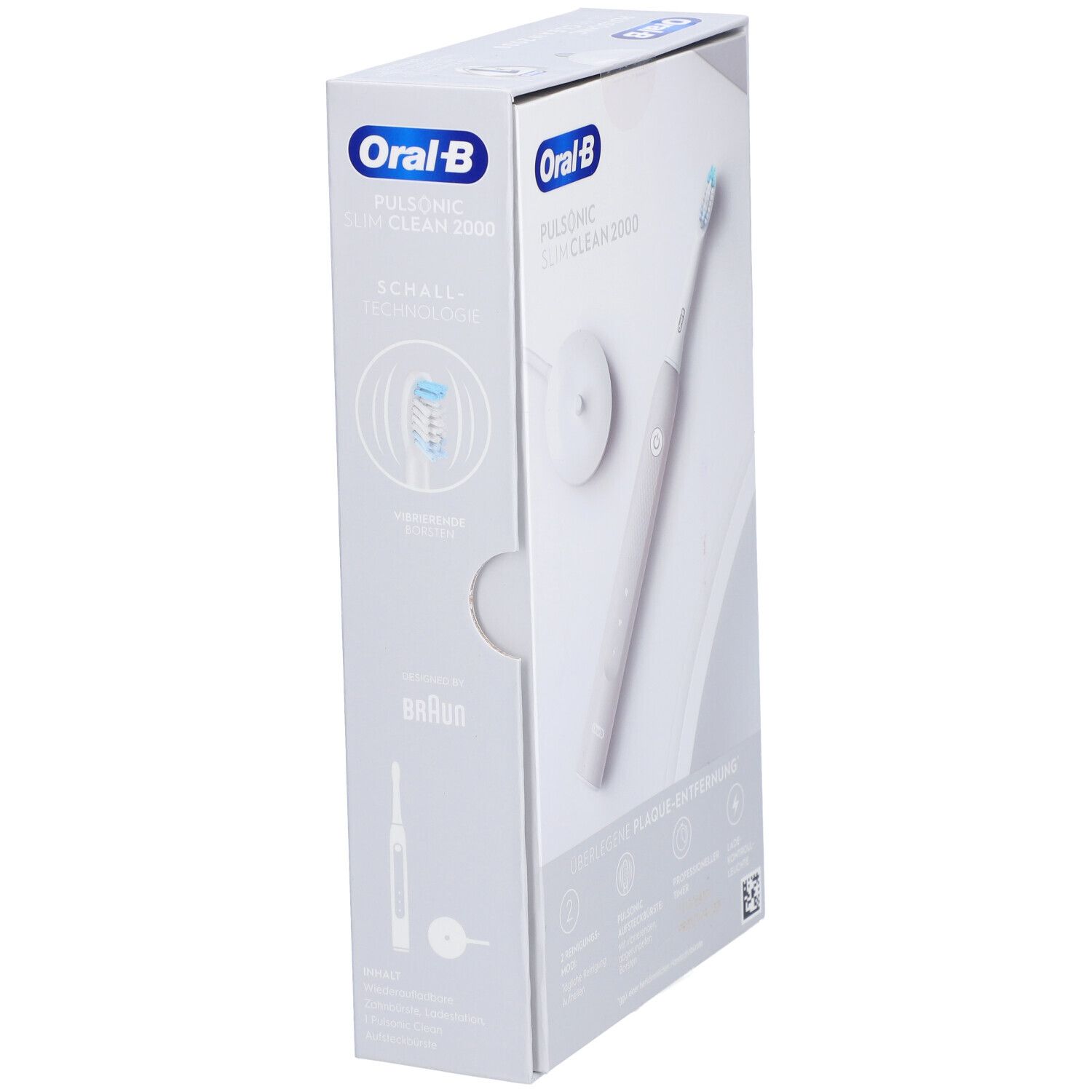 ORAL-B Pulsonic Slim Clean 2000 Elektrische Zahnbürste grau