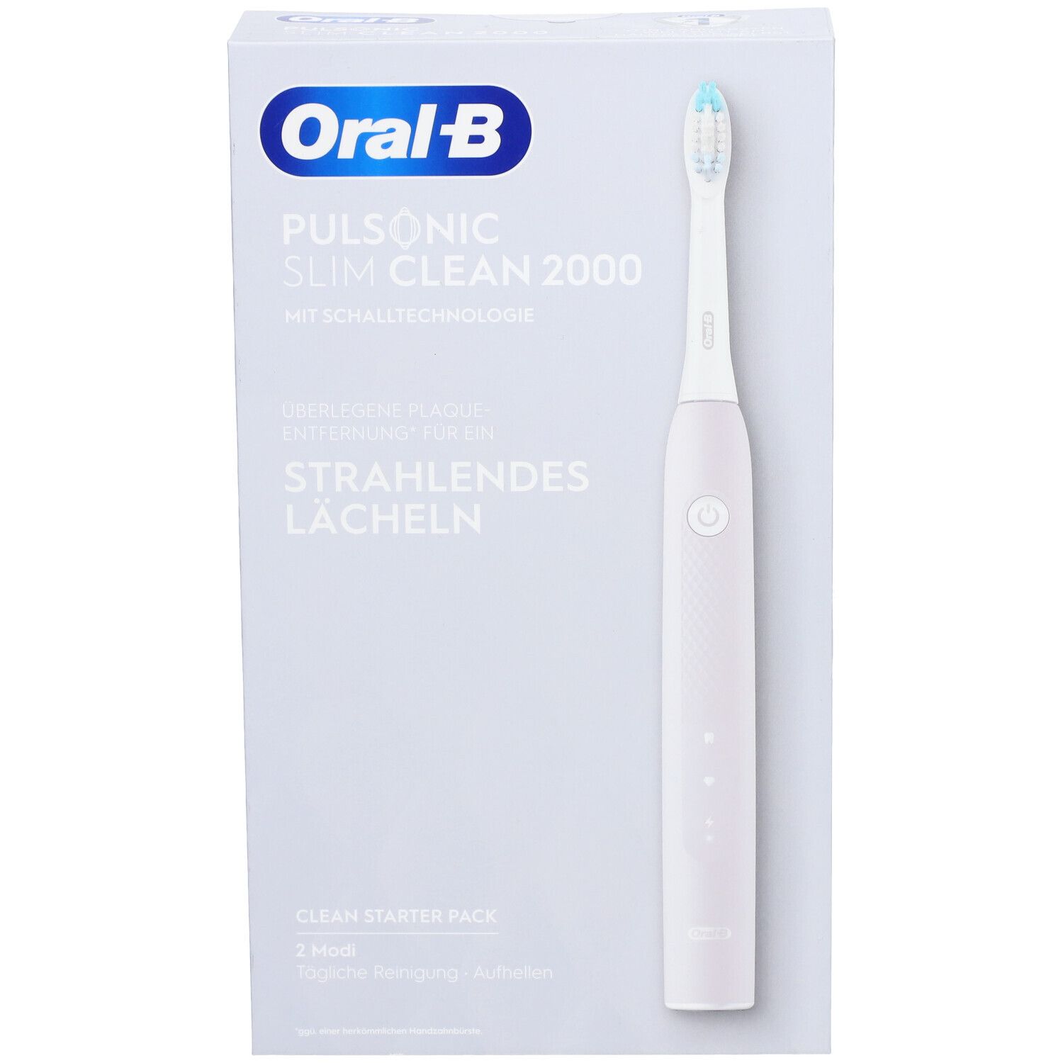 ORAL-B Pulsonic Slim Clean 2000 Elektrische Zahnbürste grau