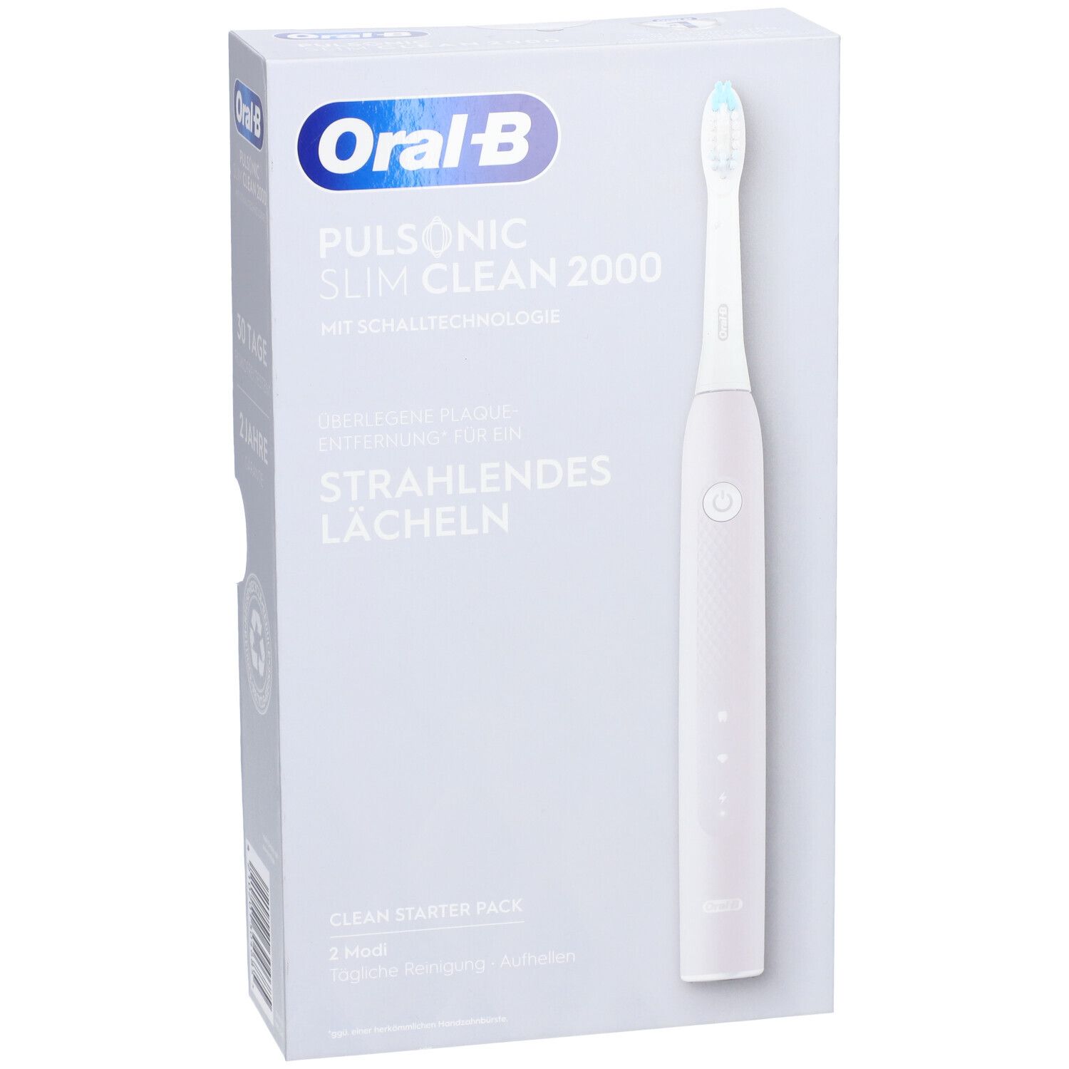 ORAL-B Pulsonic Slim Clean 2000 Elektrische Zahnbürste grau