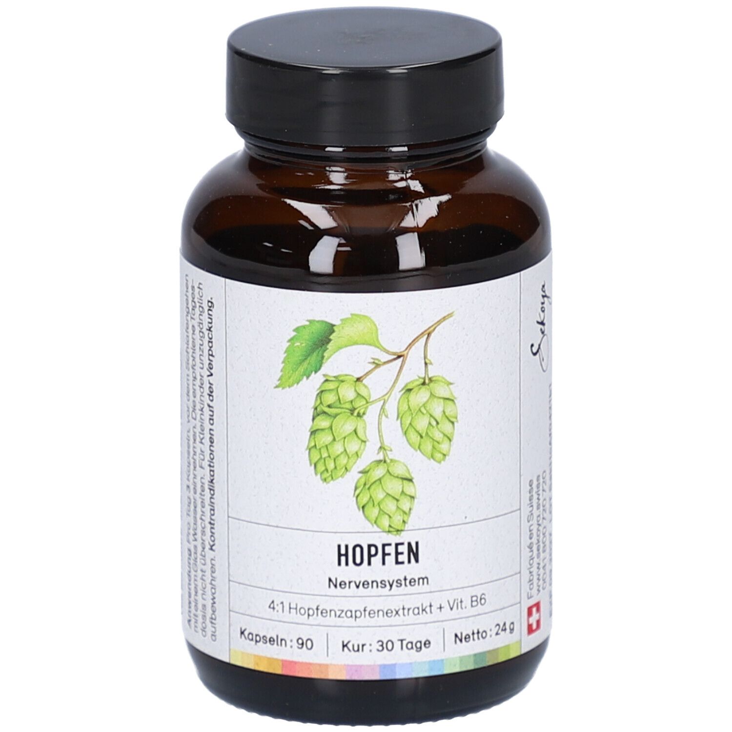 Sekoya Swiss - Hopfen | Beruhigend und entspannend, für besseren Schlaf