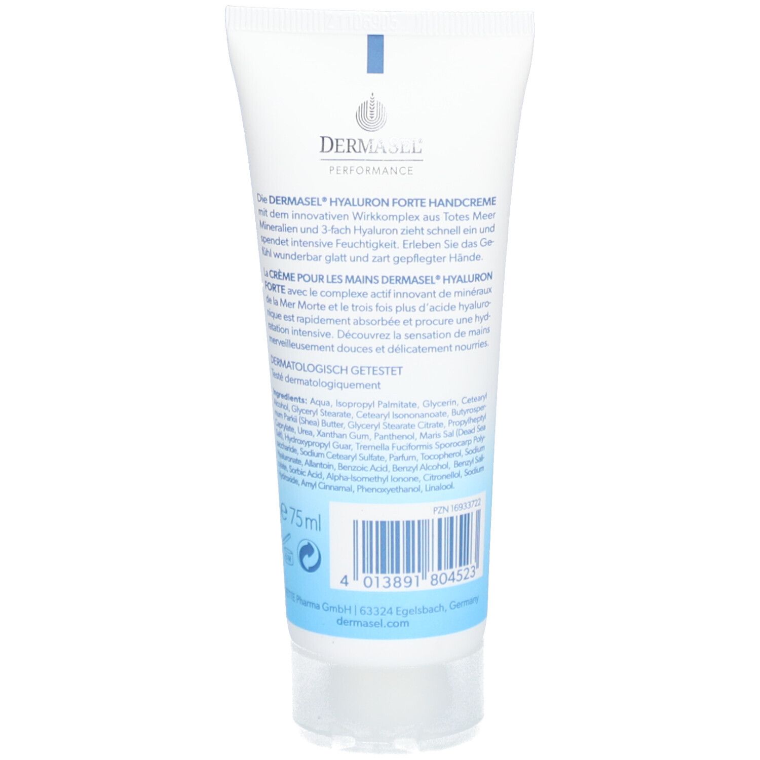 DERMASEL Hyaluron Forte Handcreme