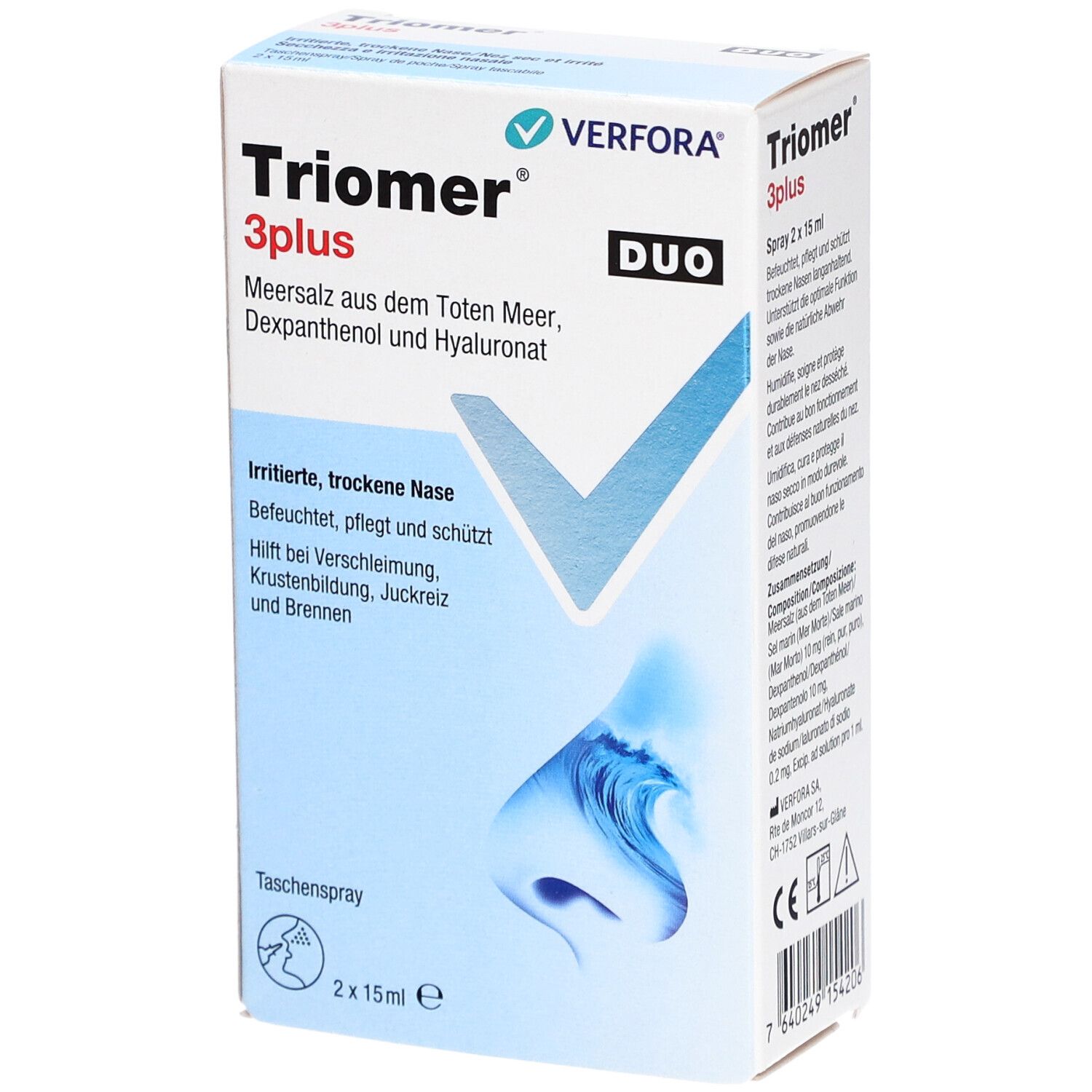 Triomer 3plus spray nasal duo