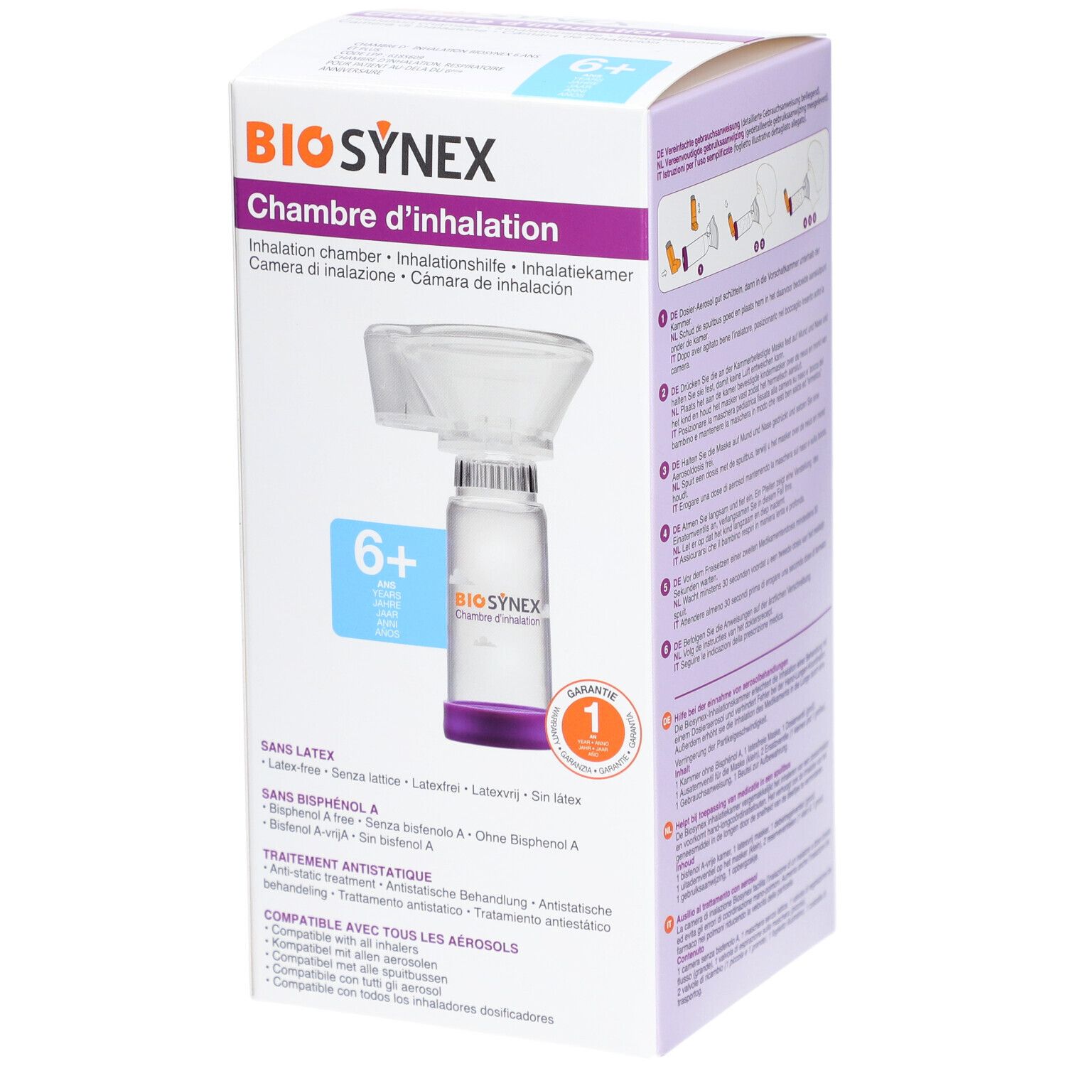Biosynex Inhalationshilfe 6J und mehr