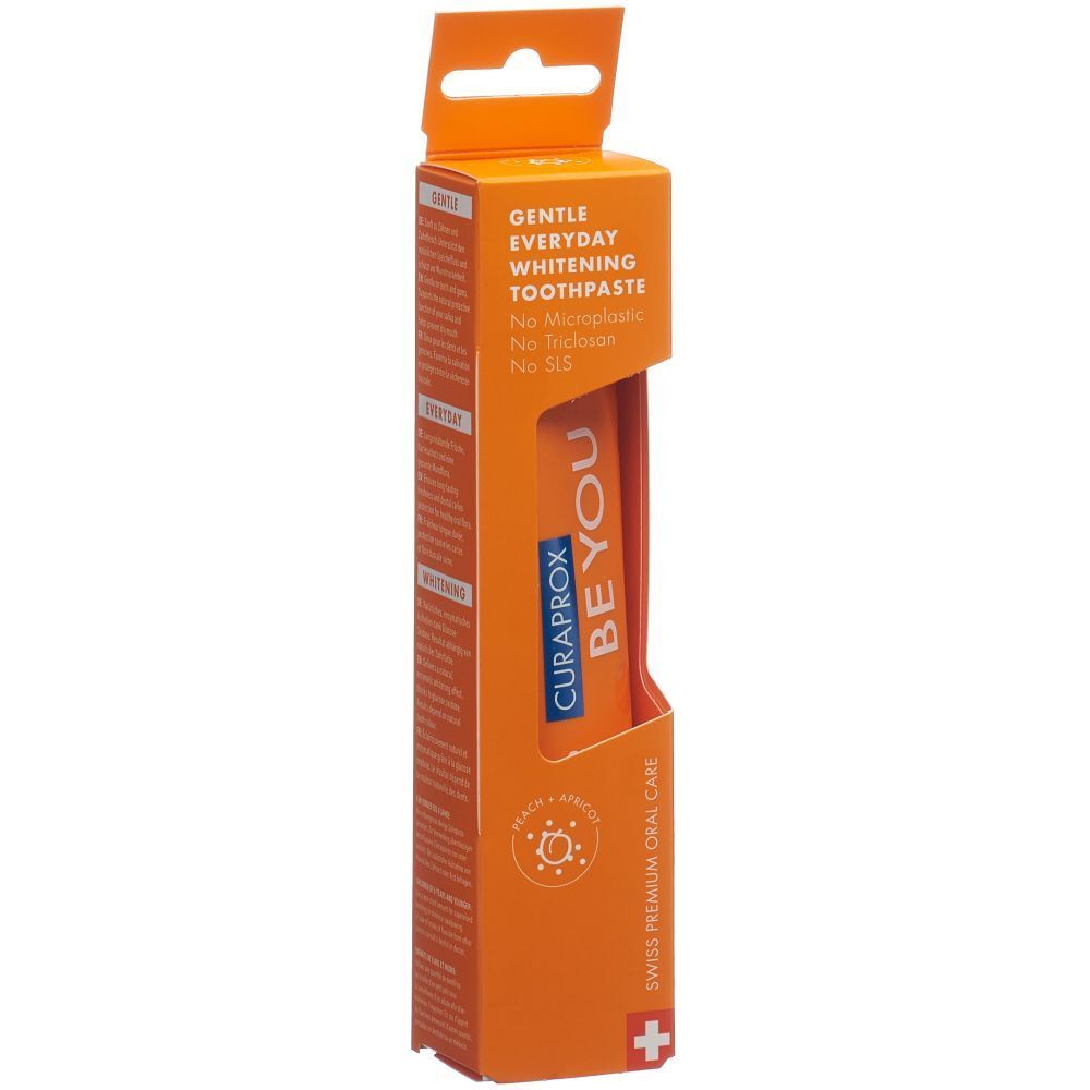 Curaprox Be you Dentifrice Pêche, Abricot, Orange
