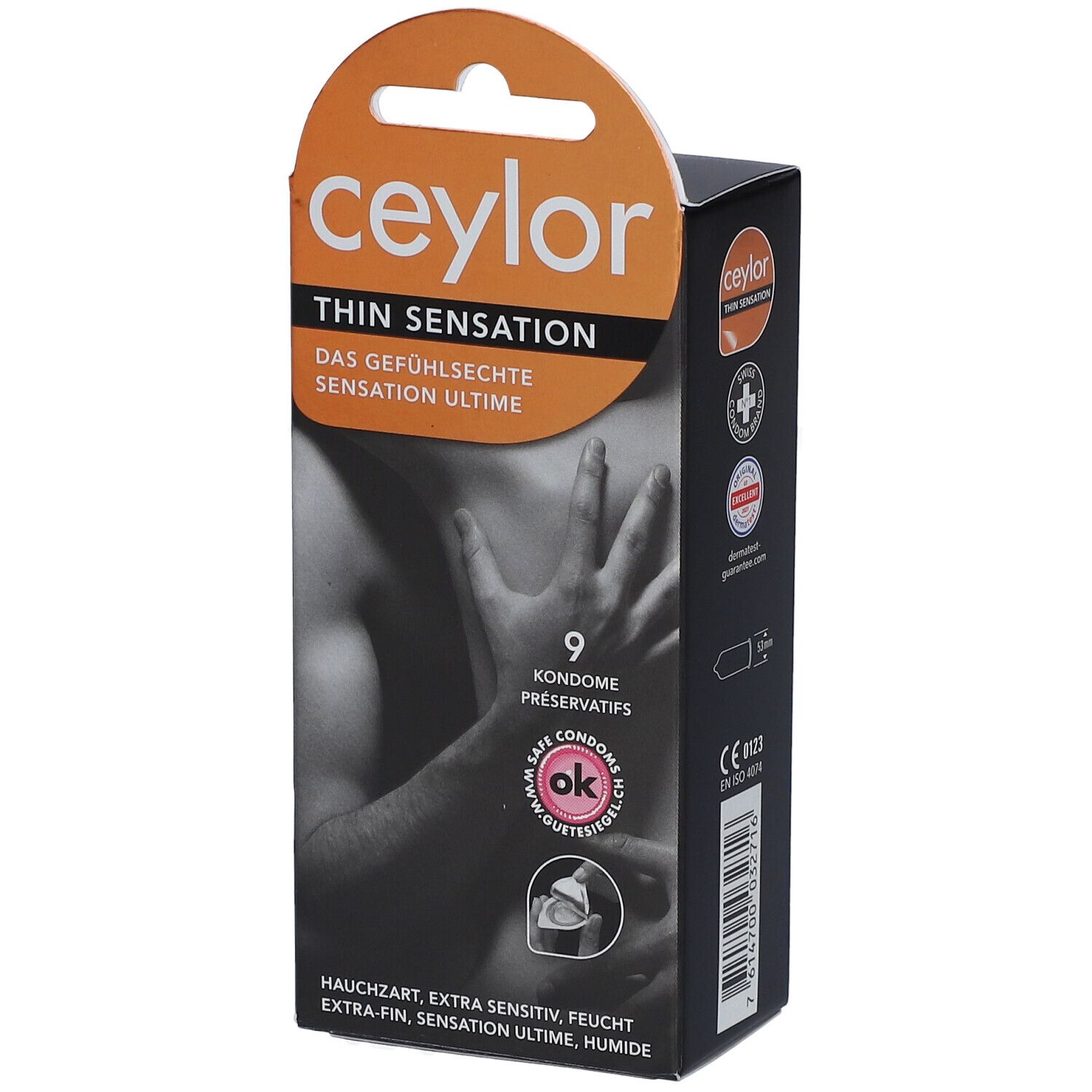 Ceylor Thin Sensation Präservativ 9 Stk St Kondome