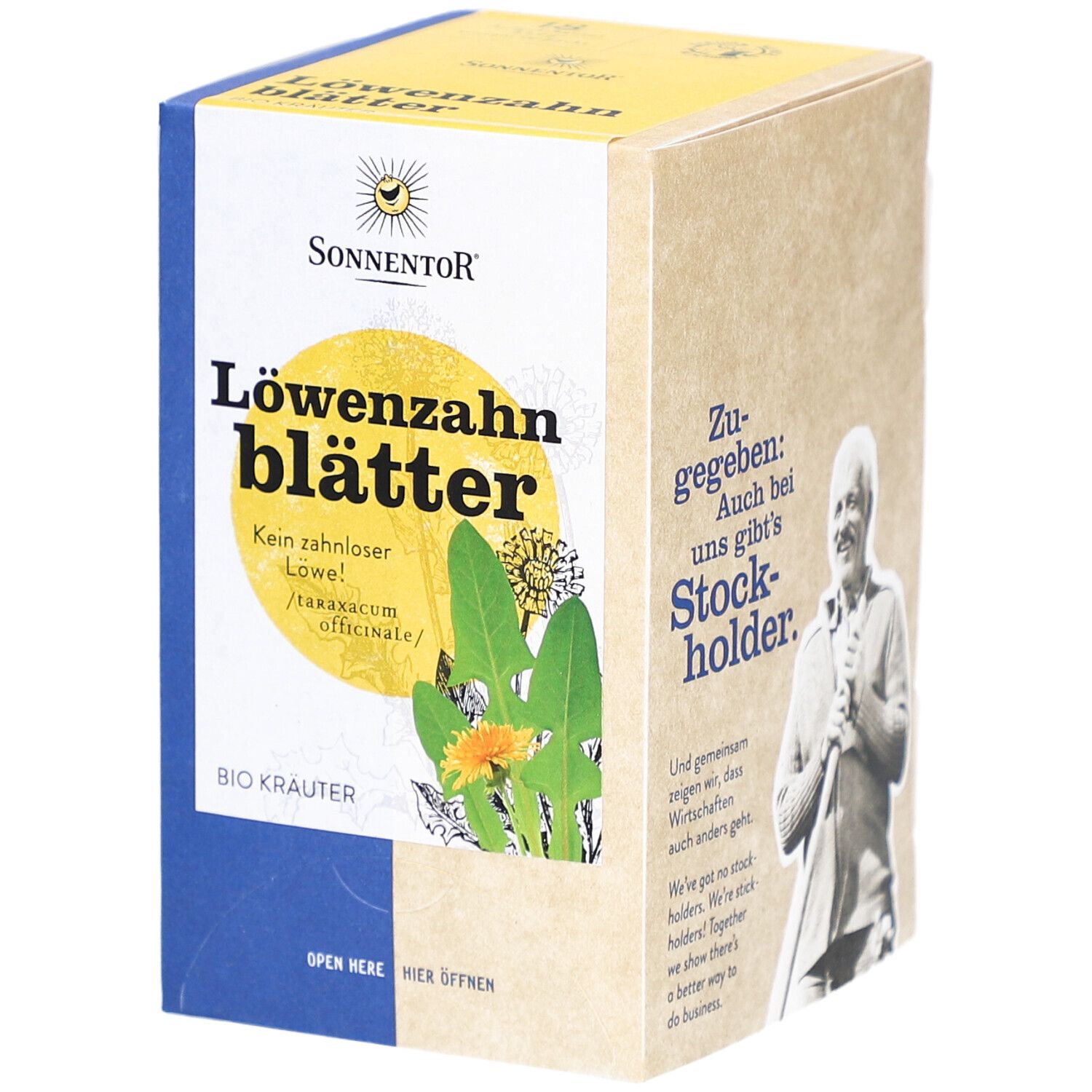 Sonnentor Kräutertee Löwenzahnblätter Bio
