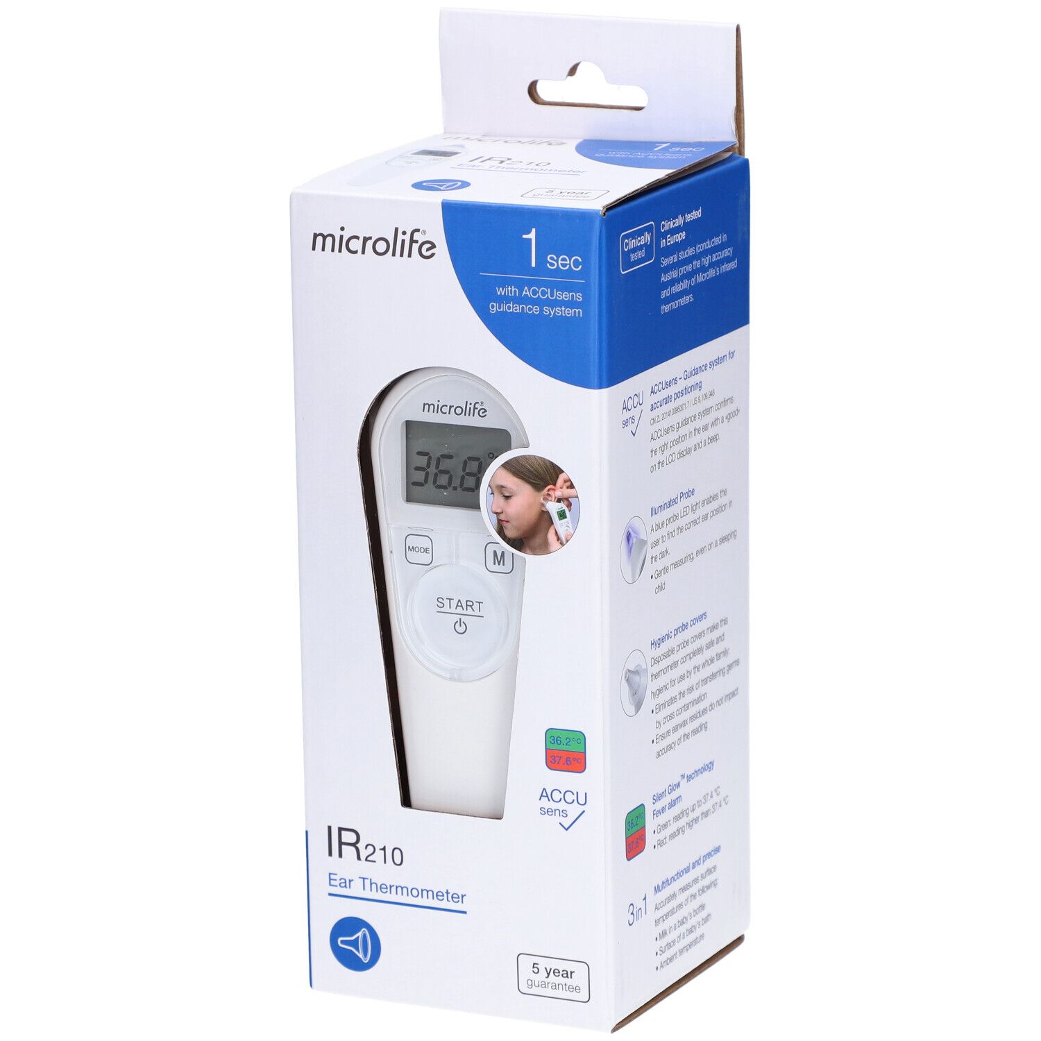 Microlife Ohrthermometer digital IR 210