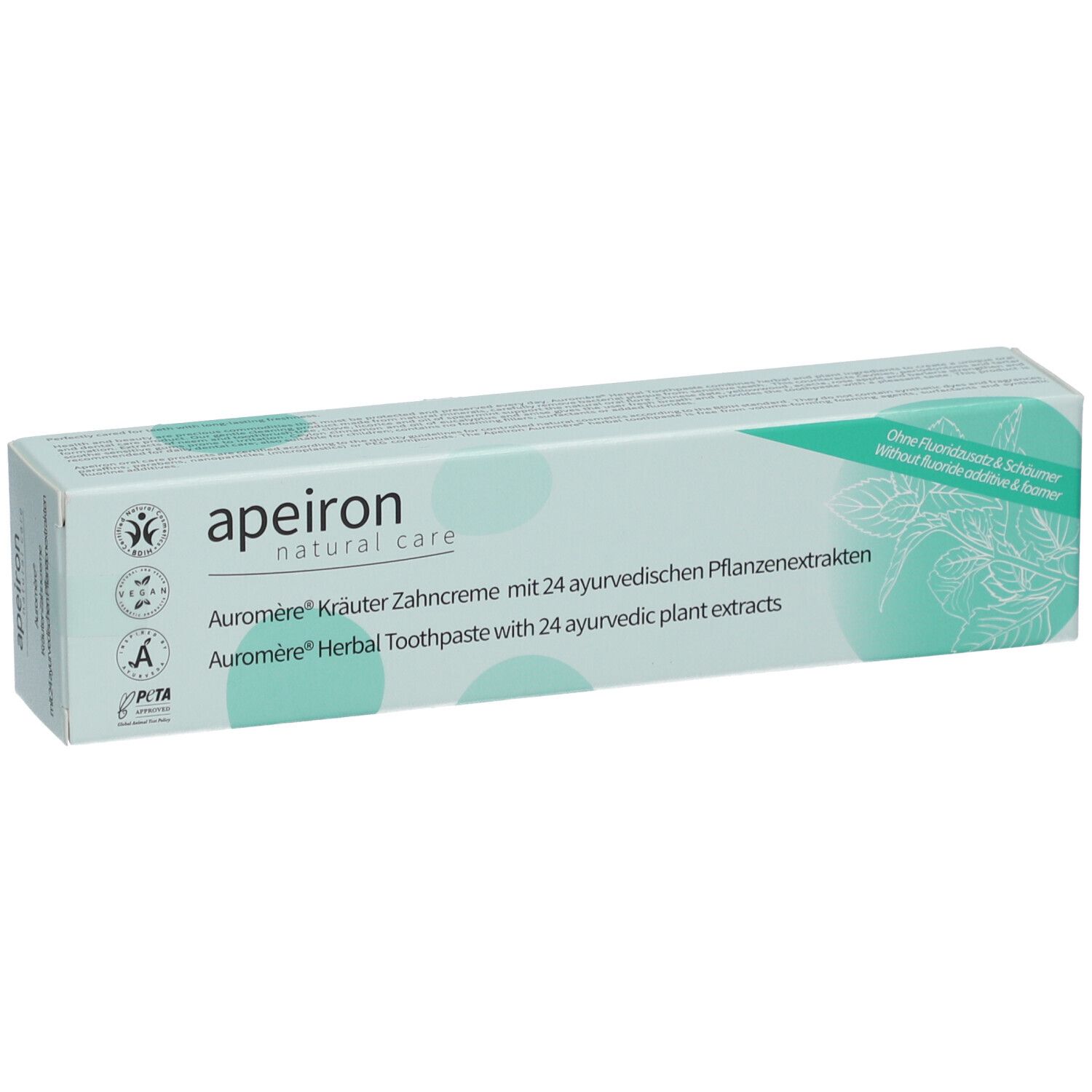 Apeiron Auromère Kräuter Zahncreme