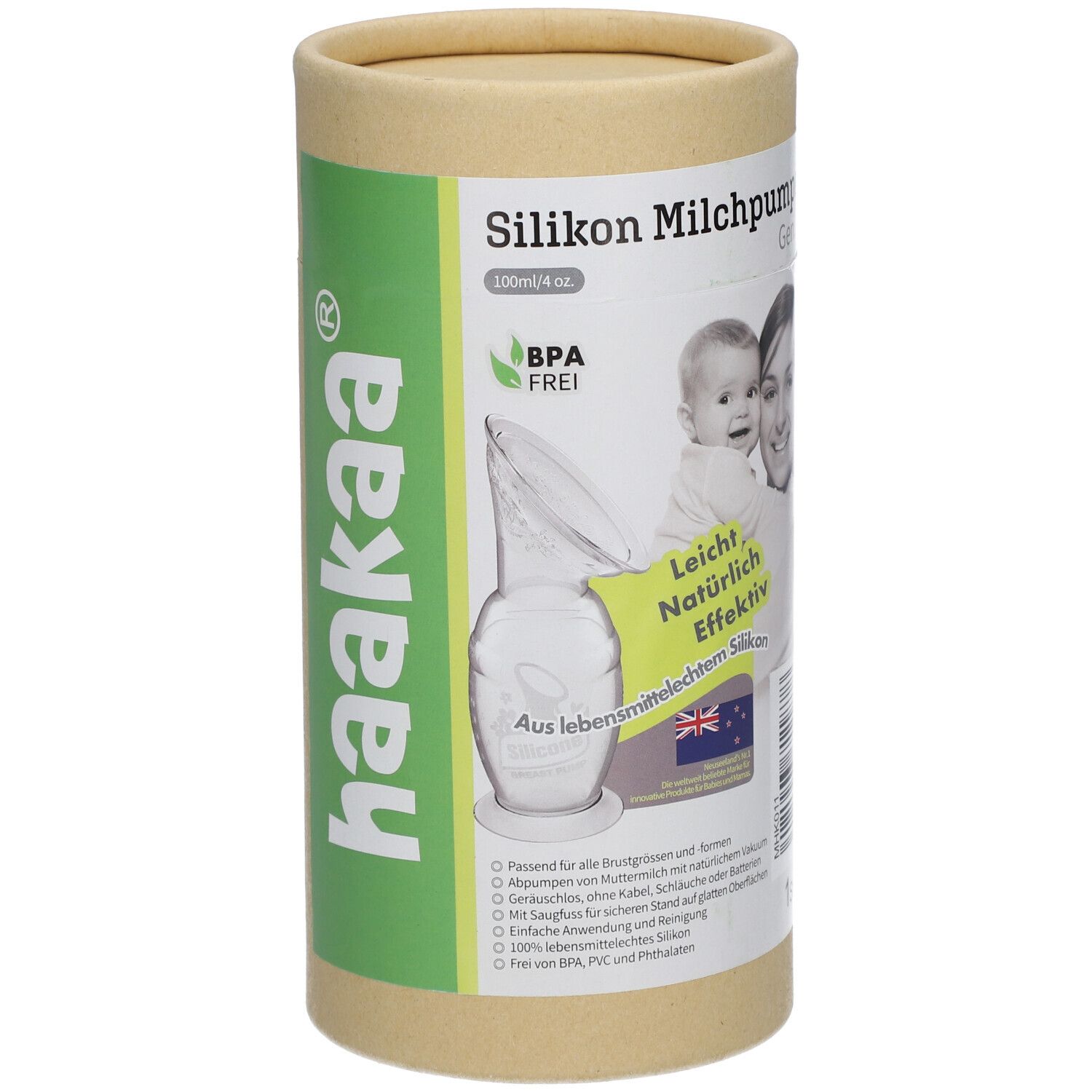 Haakaa Milchpumpe 100ml mit Saugfuss 1 St Sonstige