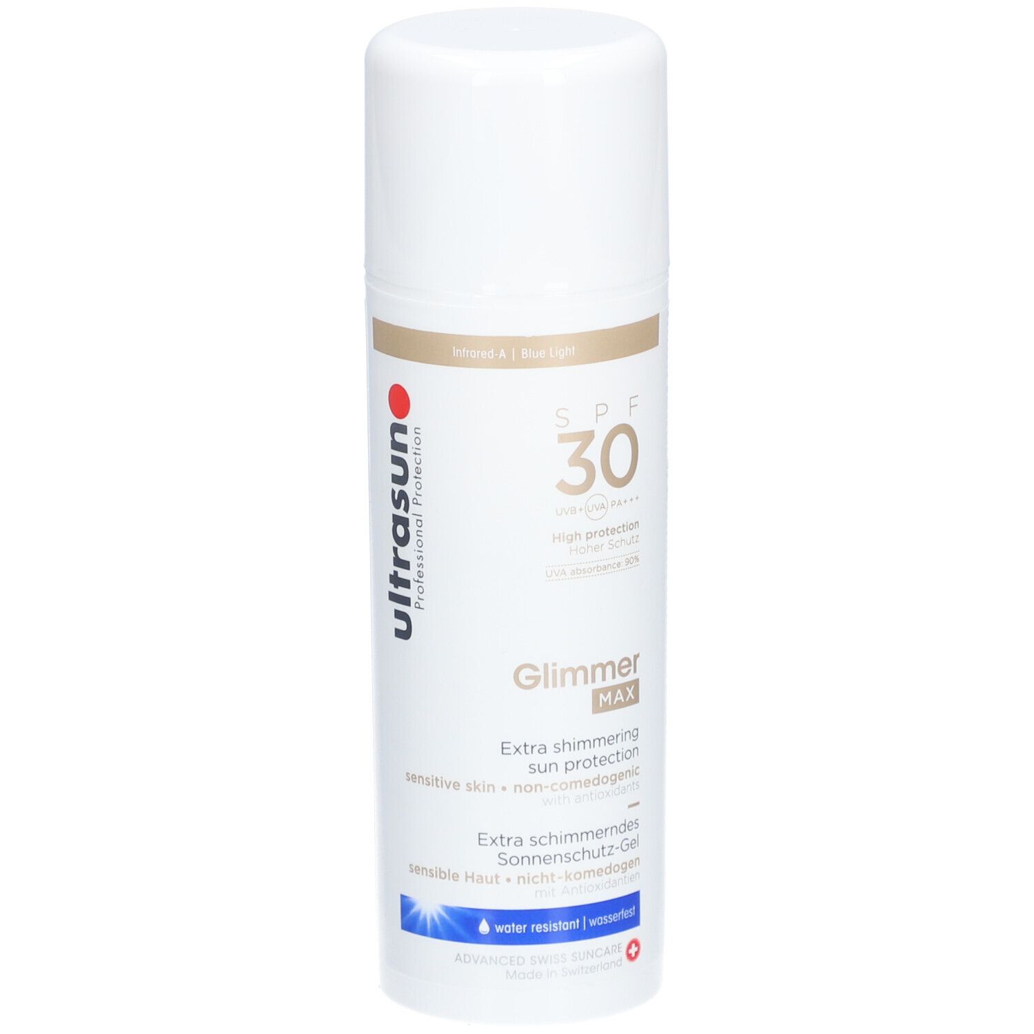 Ultrasun Glimmer Max - Écran solaire Spf30