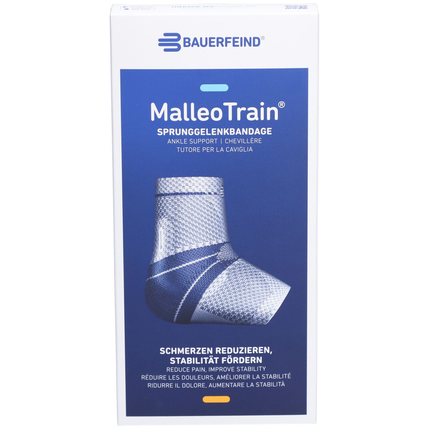 MALLEOTRAIN Sprunggelenkbandage Größe 3 links Titanium