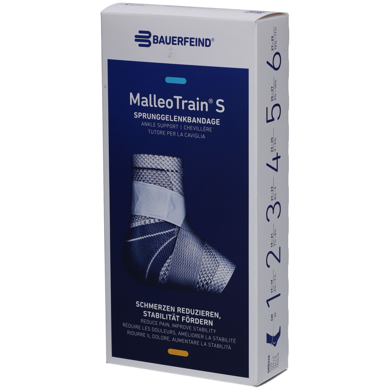 Malleotrain S Chevillère Taille 2 droite titane