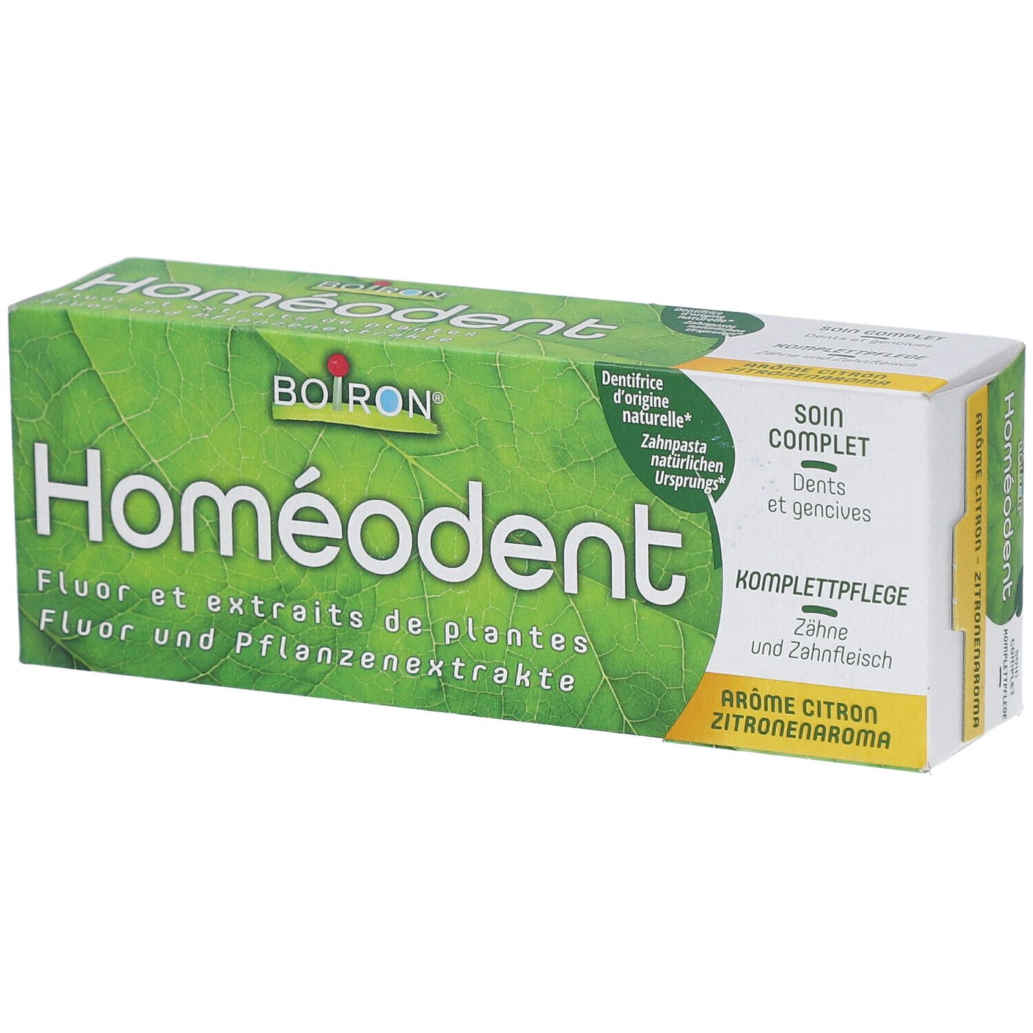 Homeodent Zahn Zahnfleischpflege Zitrone 75 ml