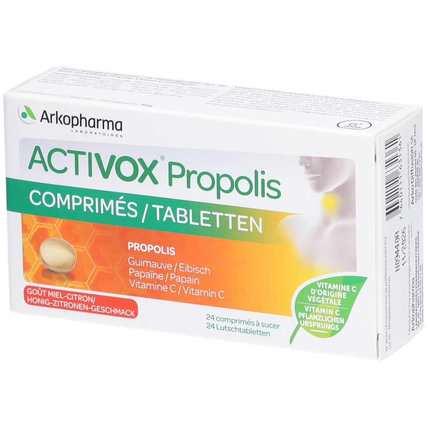 ARKOPHARMA Activox® Propolis Honig-Zitronen Geschmack