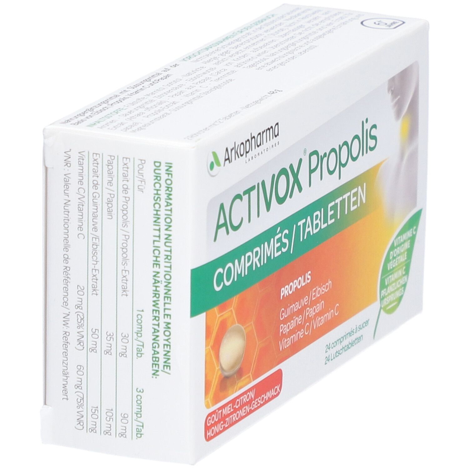 ARKOPHARMA Activox® Propolis Honig-Zitronen Geschmack