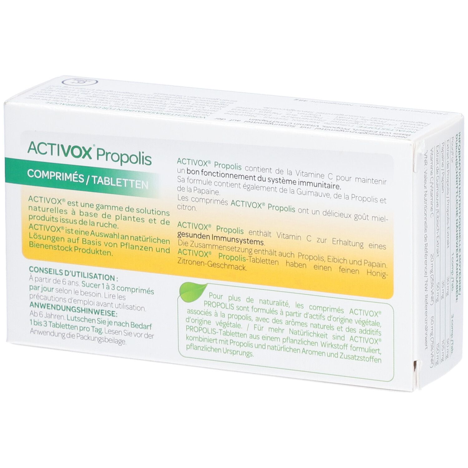 ARKOPHARMA Activox® Propolis Honig-Zitronen Geschmack