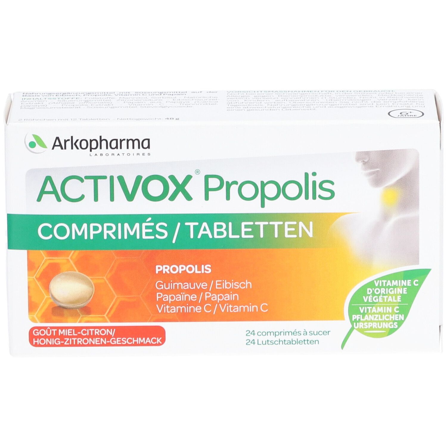 ARKOPHARMA Activox® Propolis Honig-Zitronen Geschmack