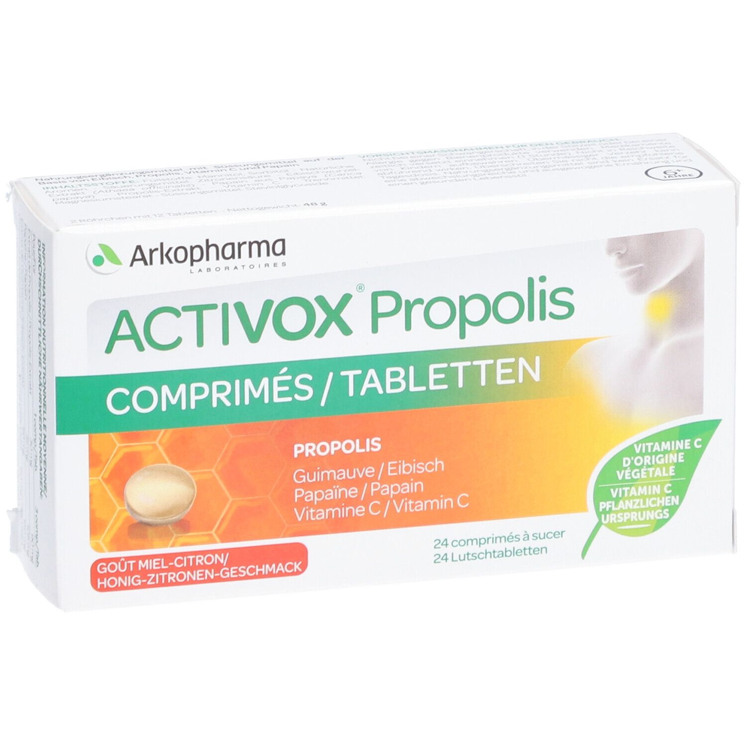 ARKOPHARMA Activox® Propolis Honig-Zitronen Geschmack