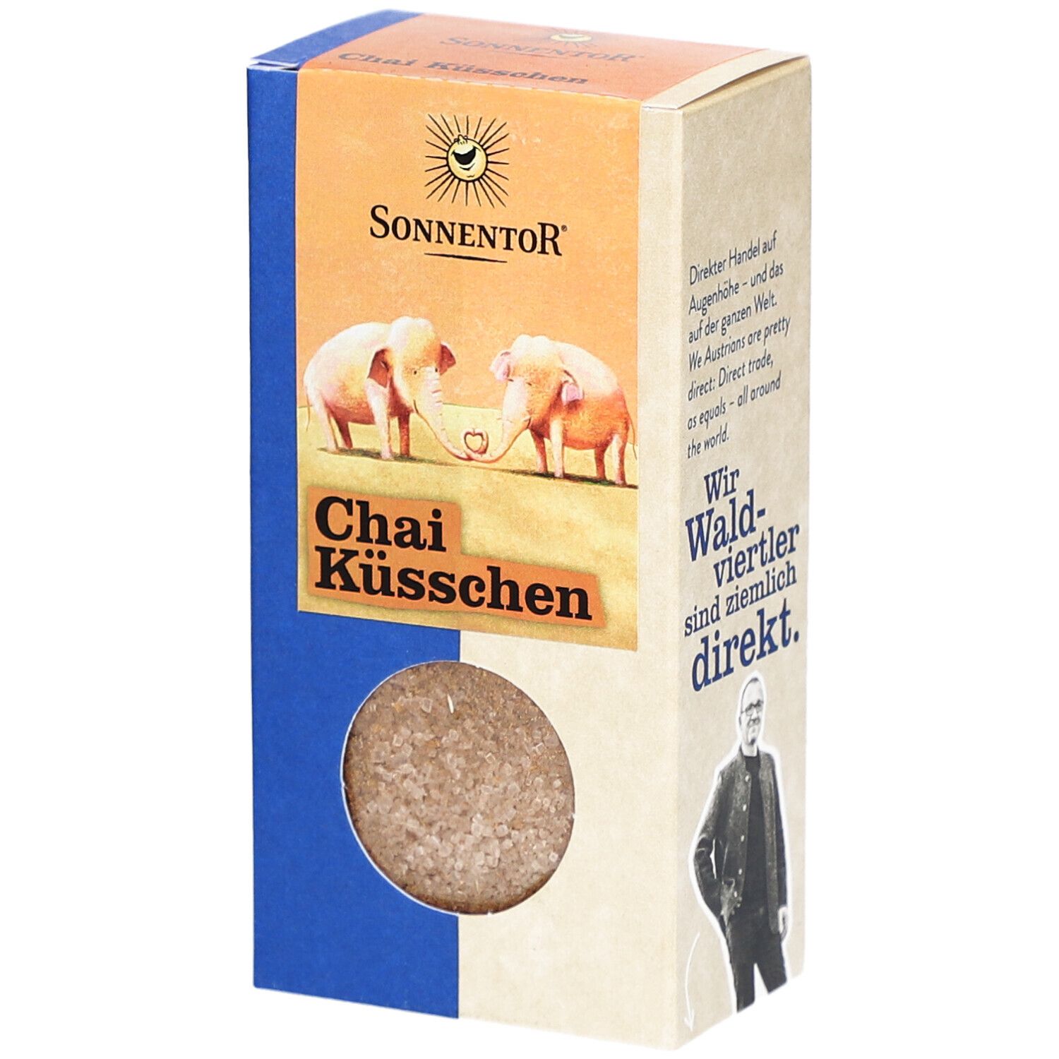 Sonnentor Chai Küsschen - Bio Gewürzzubereitung mit Zucker für Desserts