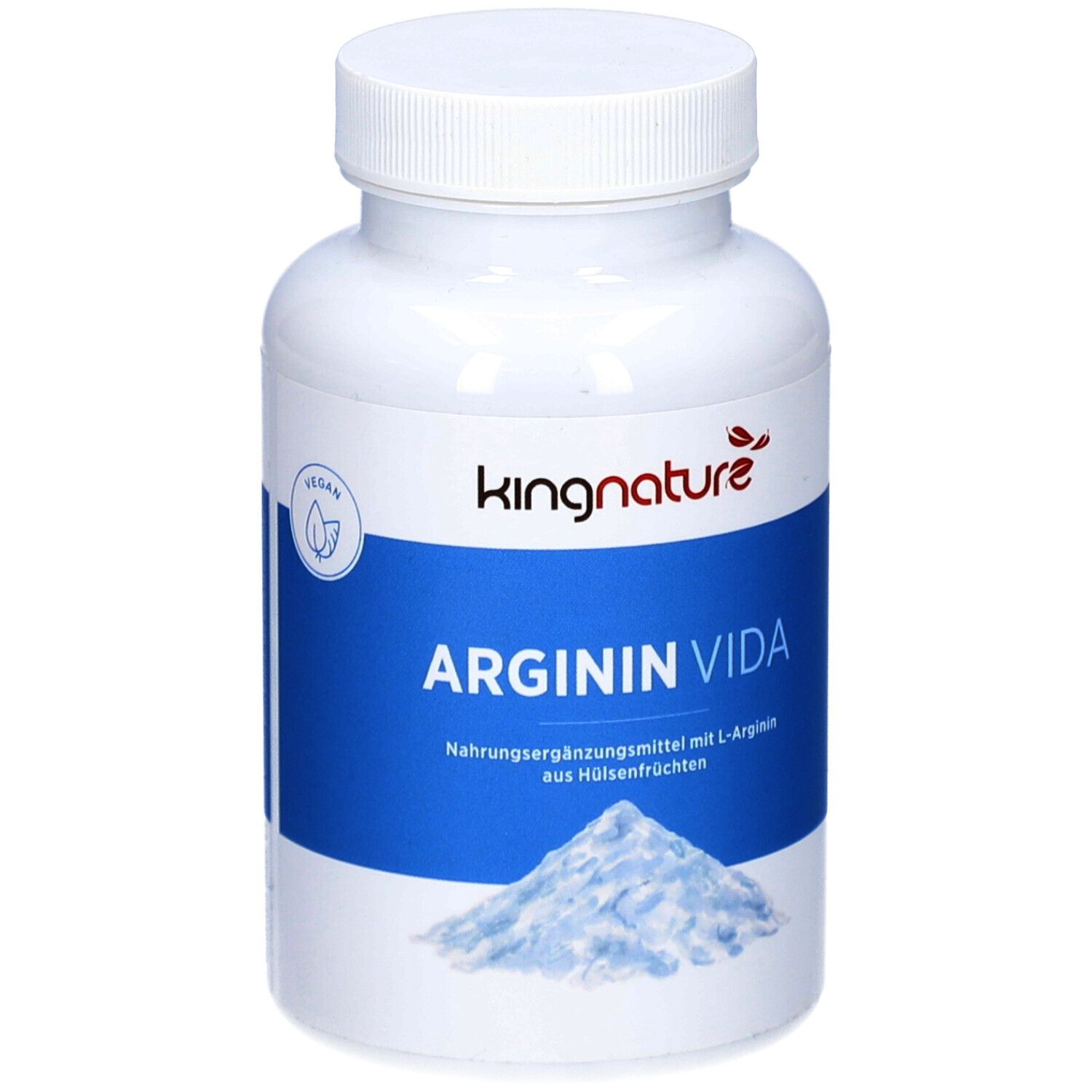 Kingnature Arginin Vida Kaps 2250 mg Ds 120 Stk St Kapseln