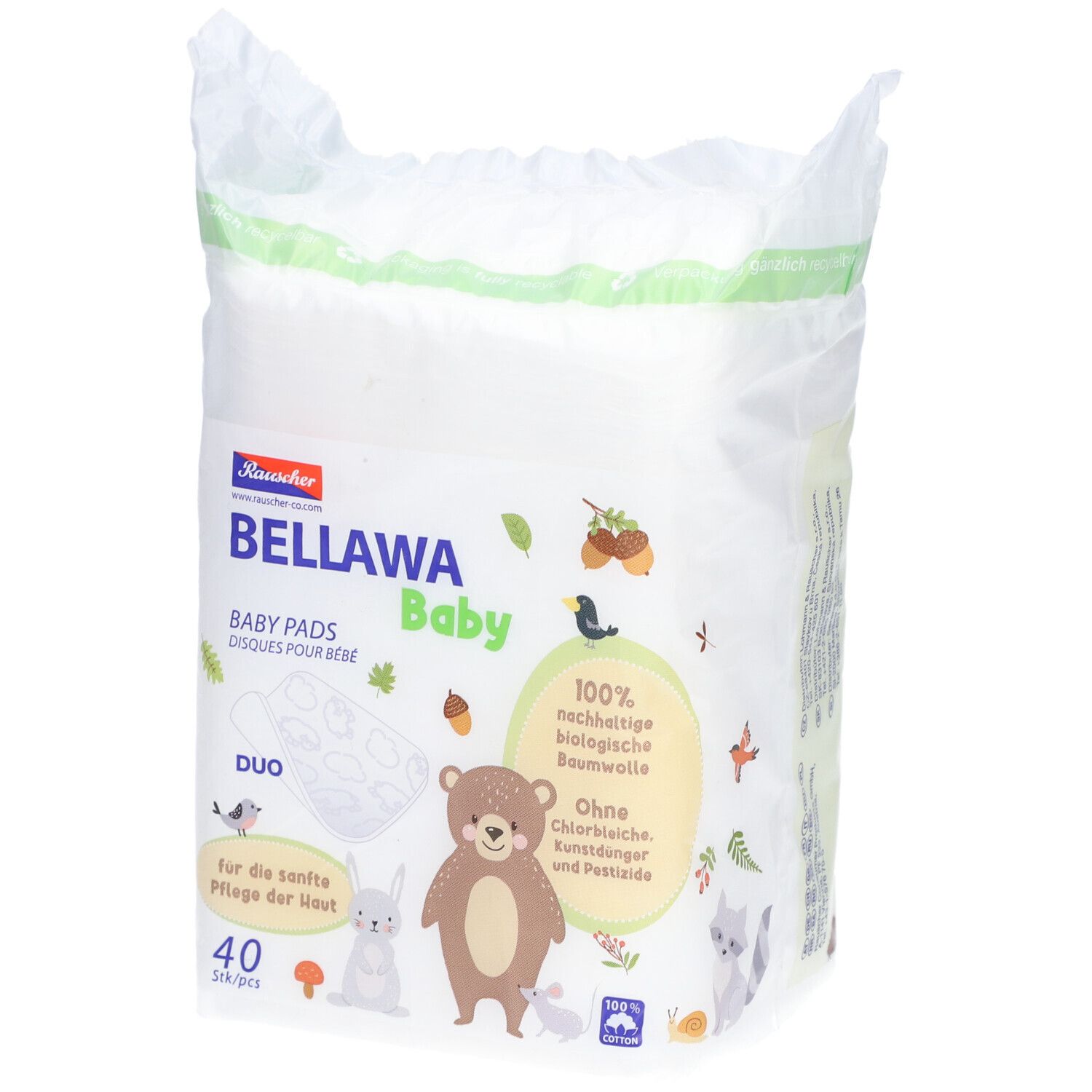 Bellawa Baby Wattepads Btl 40 Stk St