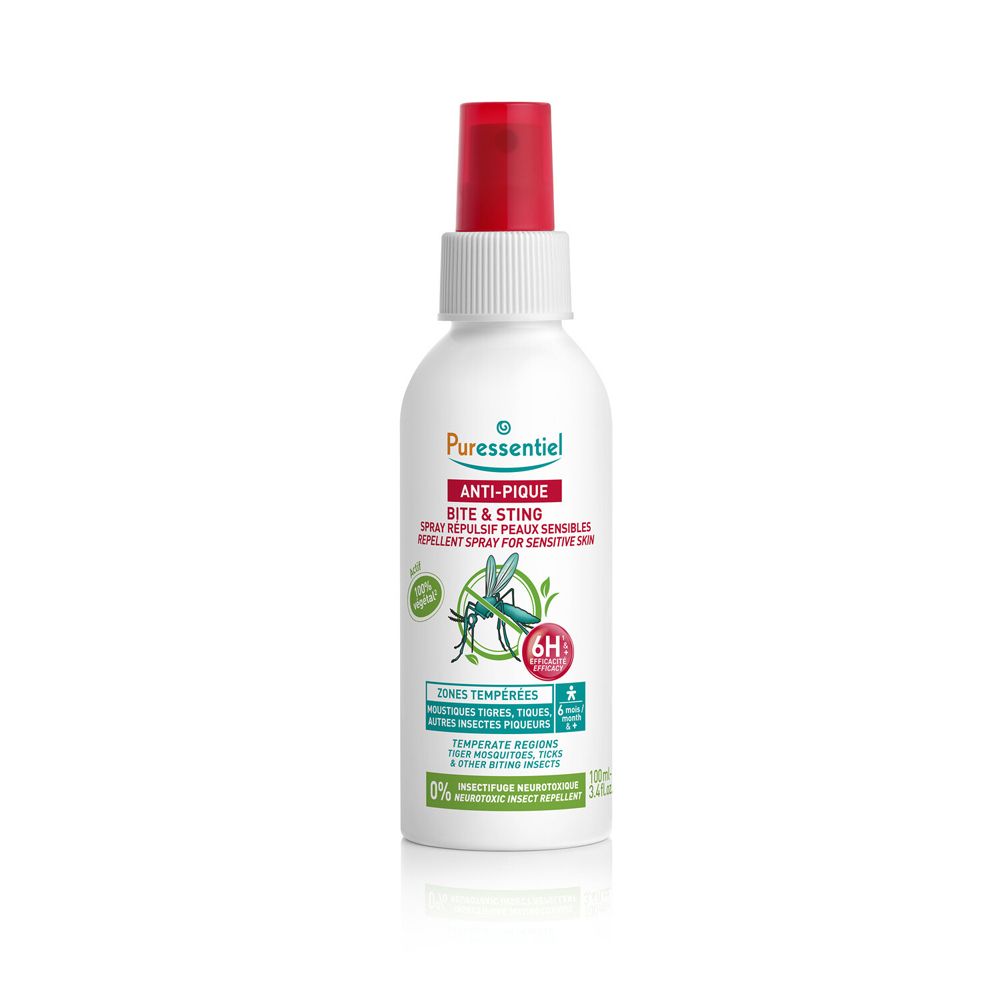 Puressentiel Anti-Pique Spray Répulsif Peaux Sensibles