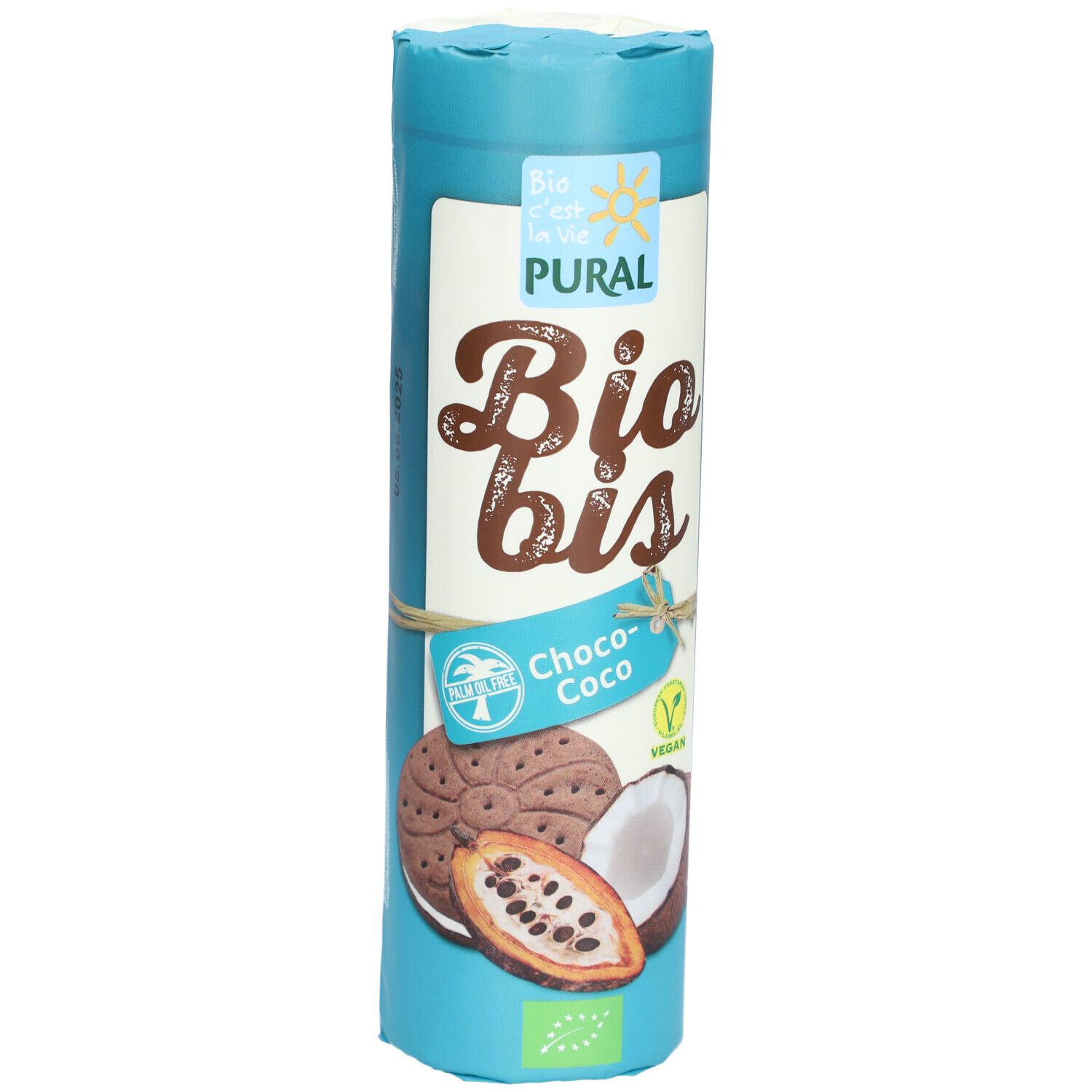 Pural Bio Bis Choco-coco Doppelkek palmölf 300 g Kekse