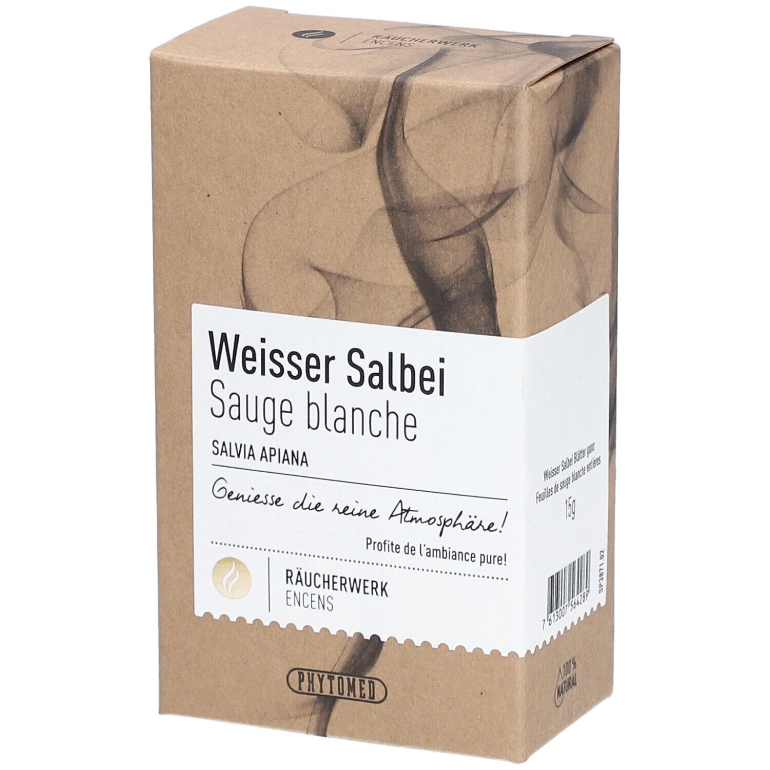 Phytomed Weisser Salbei Räucherwerk Karton 15 g Stäbchen