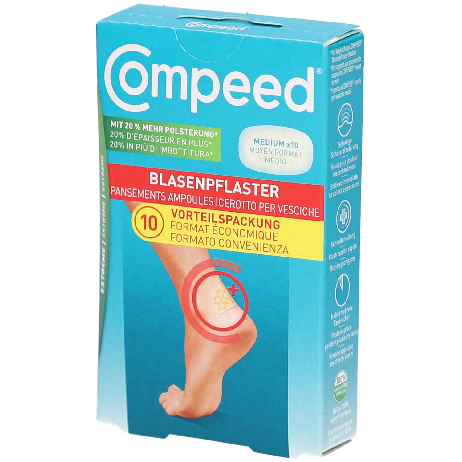 Compeed Blasenpflaster Extreme Mittlere Größe