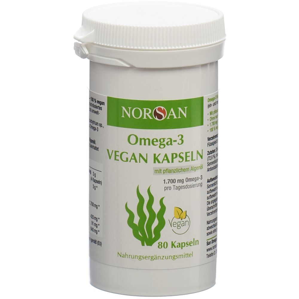 Norsan Omega-3 Végan Huile d'algue