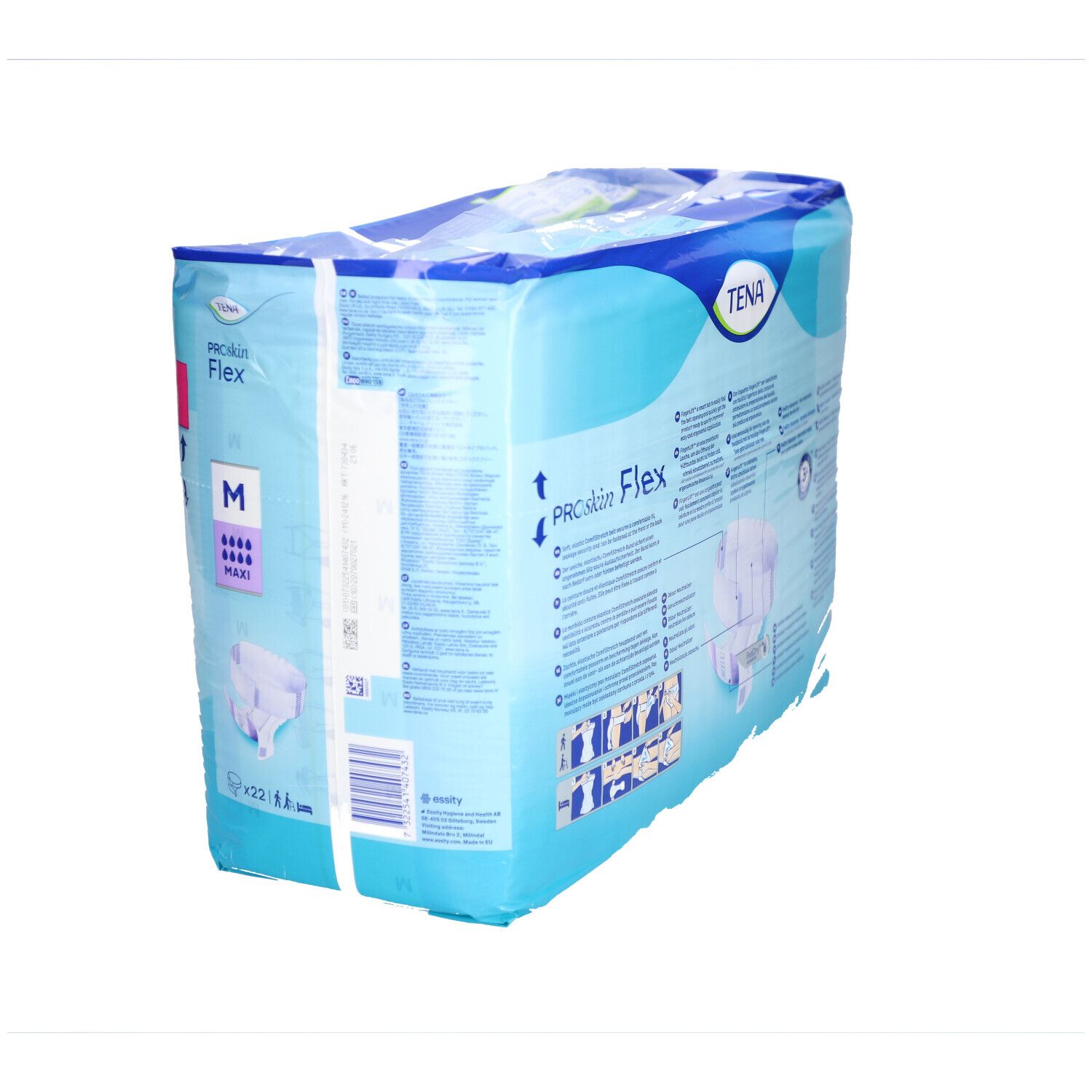 TENA ProSkin Flex Super Inkontinenzvorlagen mit Hüftbund