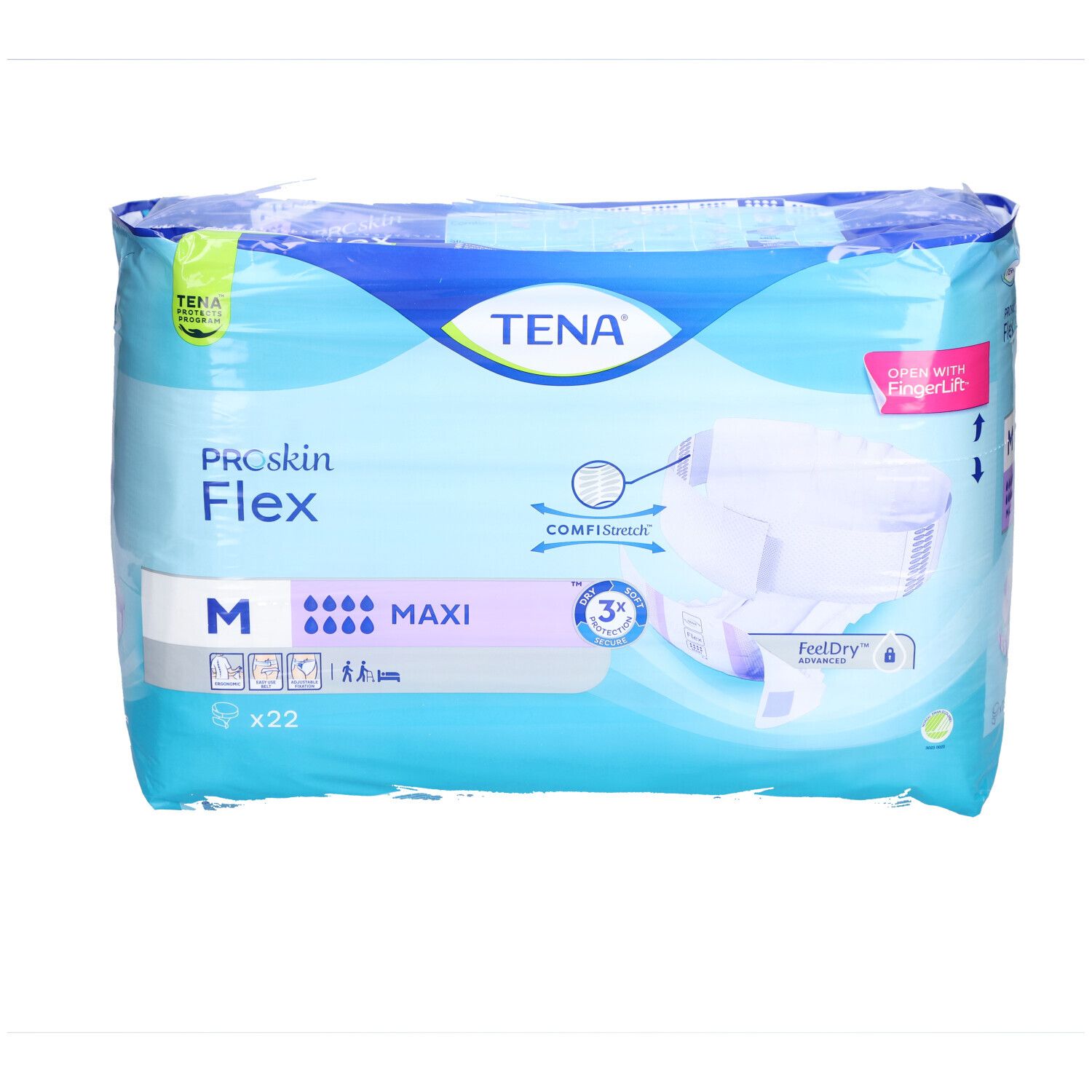 TENA ProSkin Flex Super Inkontinenzvorlagen mit Hüftbund