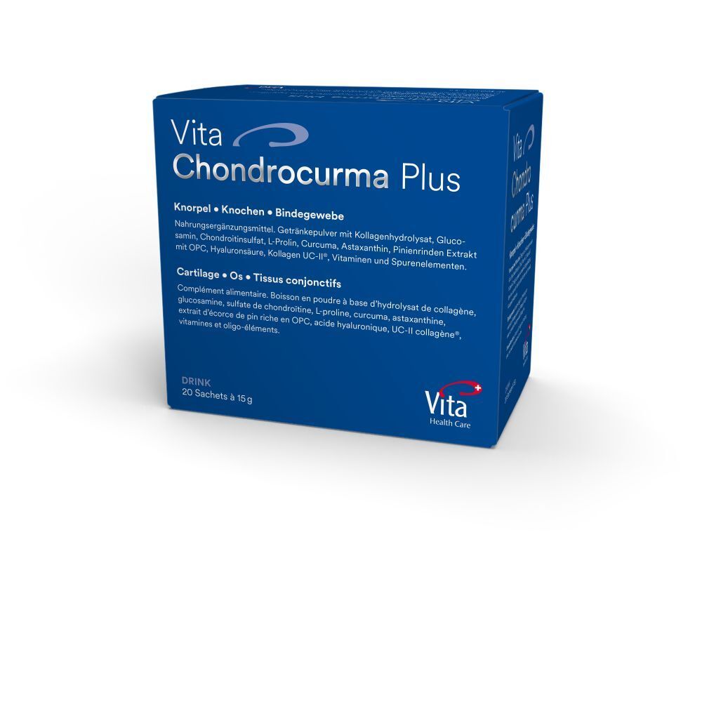 VITA CHONDROCURMA PLUS Karton mit 20 Beuteln à 15g.