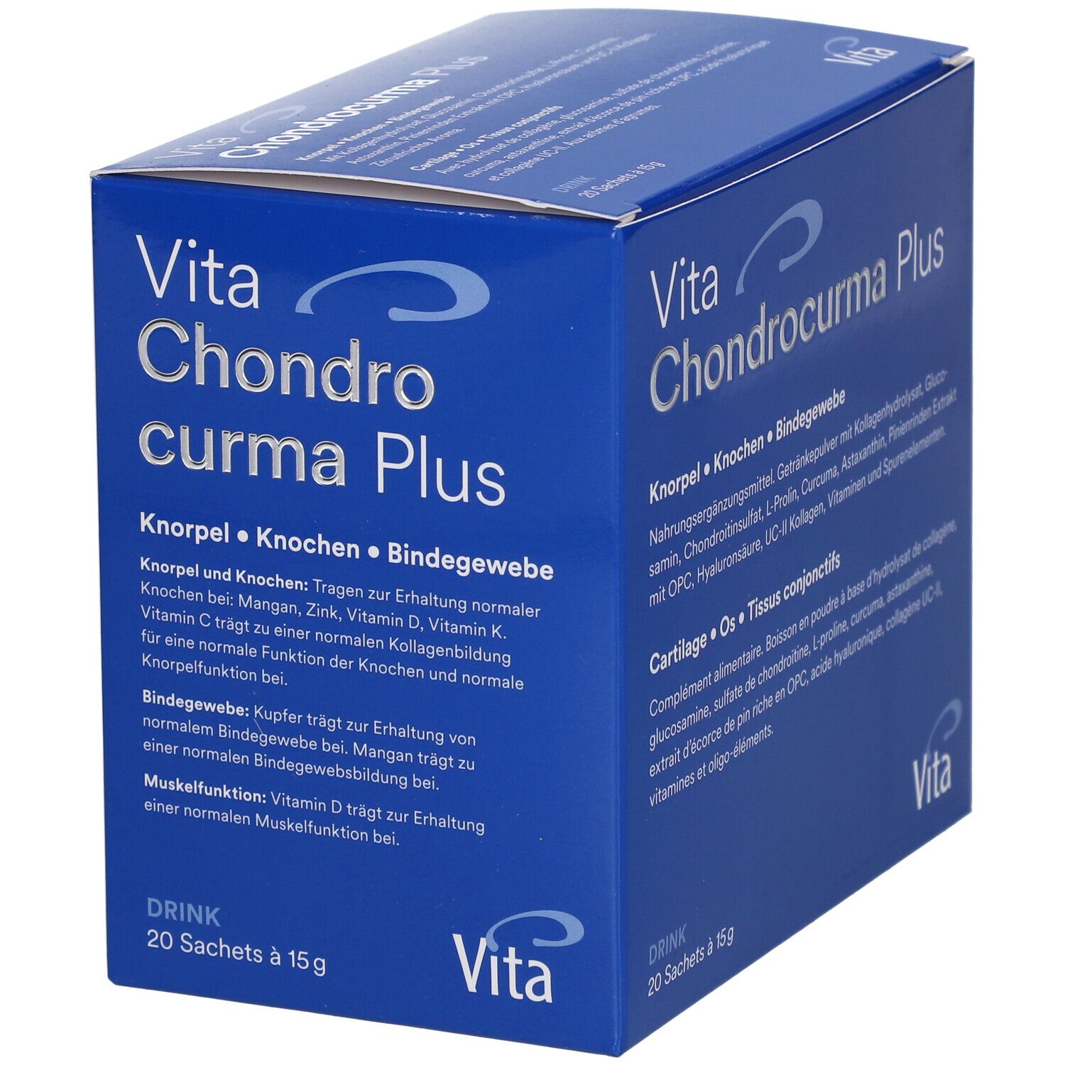 Vita Chondrocurma Plus Drink Btl 20 Stk St Liquidum