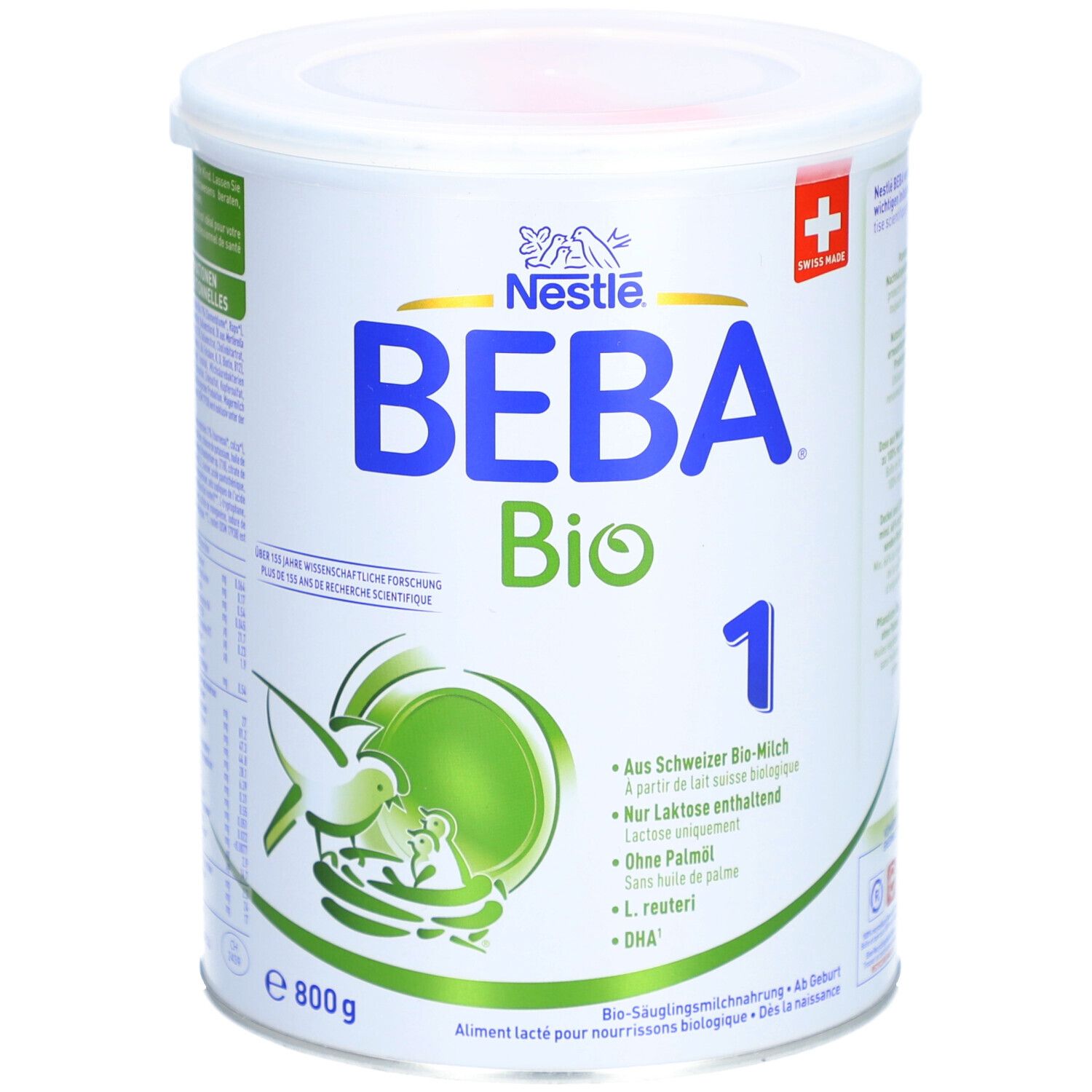 Beba Bio - Aliment lacté pour nourissons bio 1 - Dès la naissance