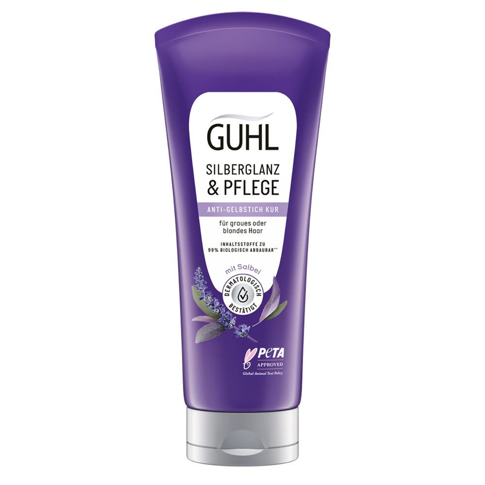 Guhl Silberglanz&Pflege Kur Anti-Gelbstich 200 ml Haarkur