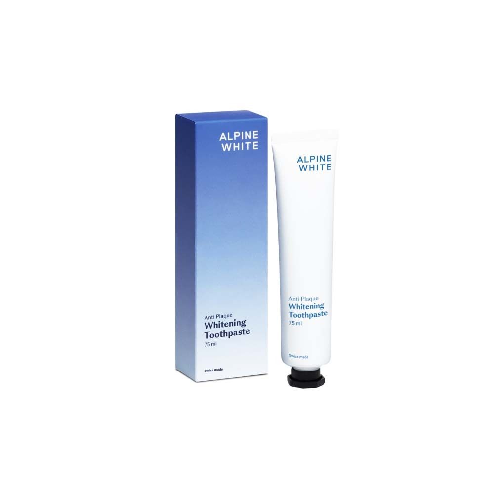 ALPINE WHITE Whitening Toothpaste Anti Plaque Zahnpasta