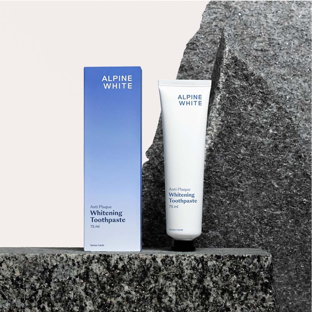 ALPINE WHITE Whitening Toothpaste Anti Plaque Zahnpasta