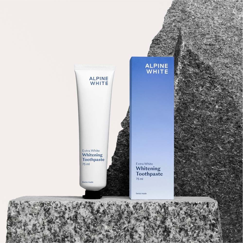 ALPINE WHITE Whitening Toothpaste Extra White Zahnpasta