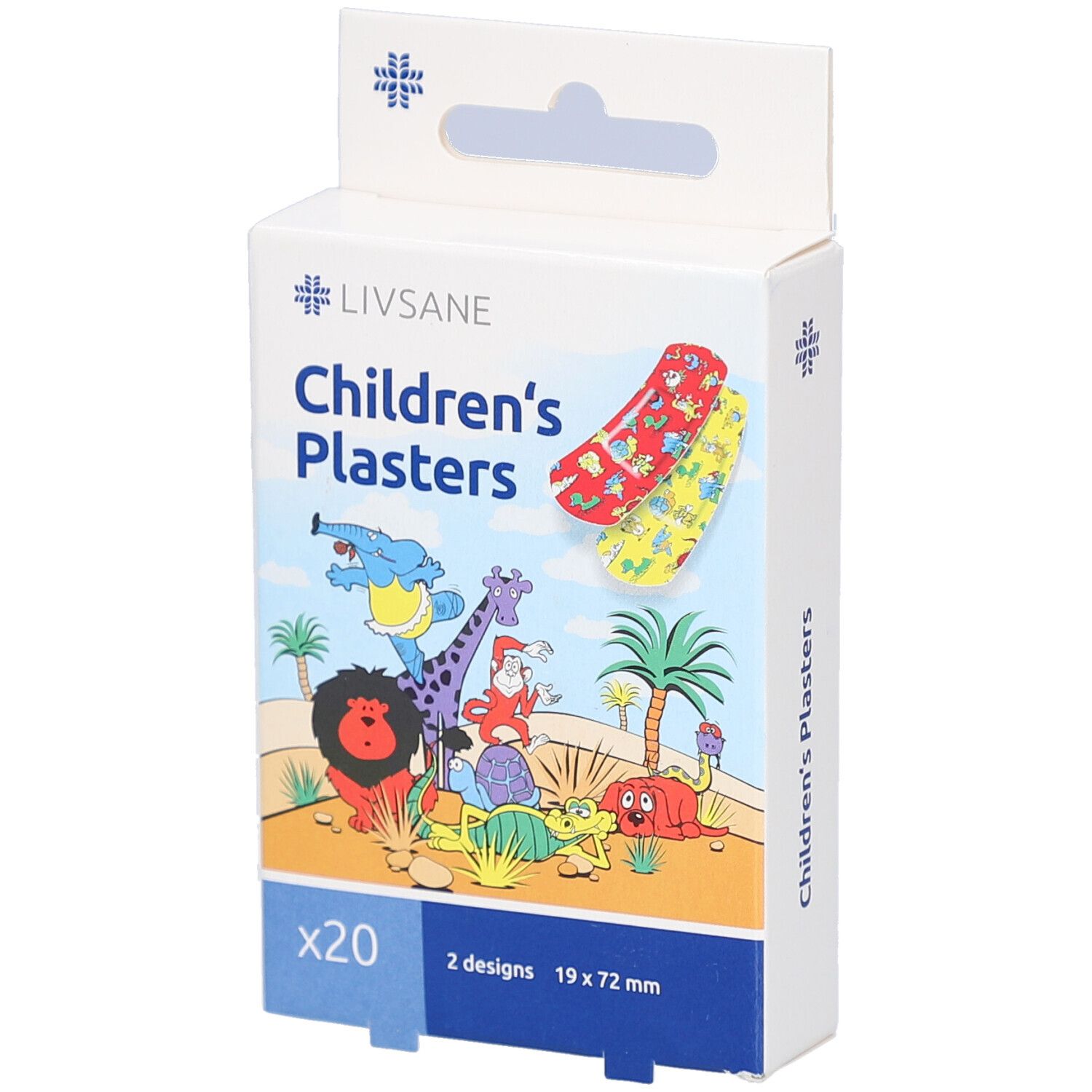 Livsane Kinderpflaster Funny Animals 20 Stk St Pflaster