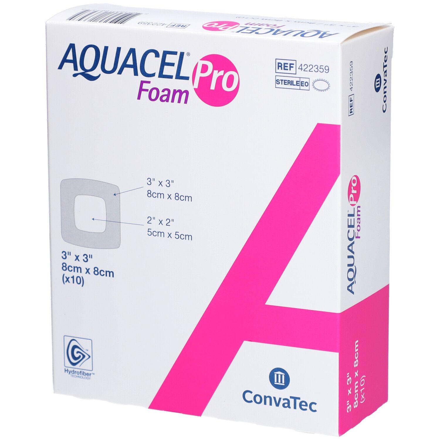 Aquacel Foam Pro 8x8cm 10 Stk