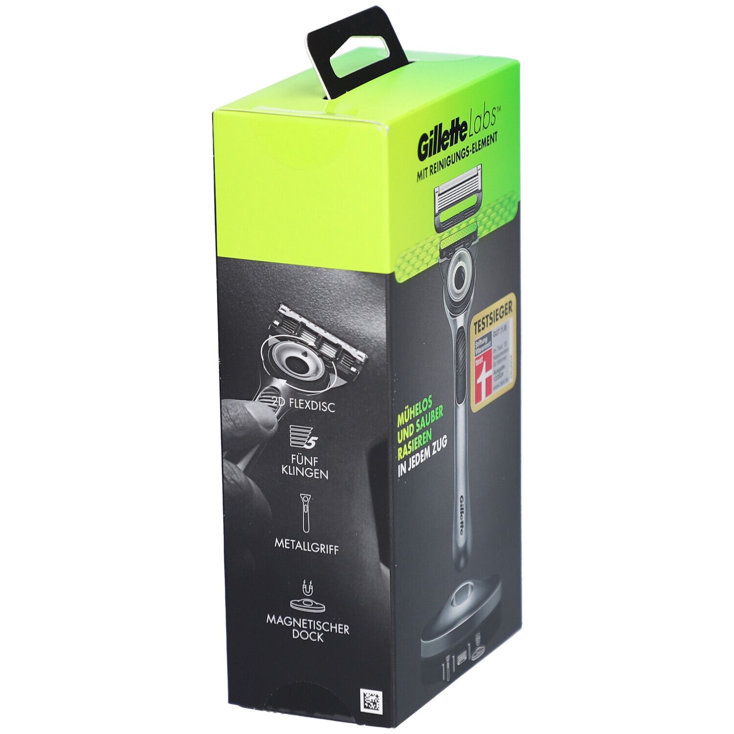 GilletteLabs, Rasierer mit Reinigungs-Element, 1 Griff 1 Klinge