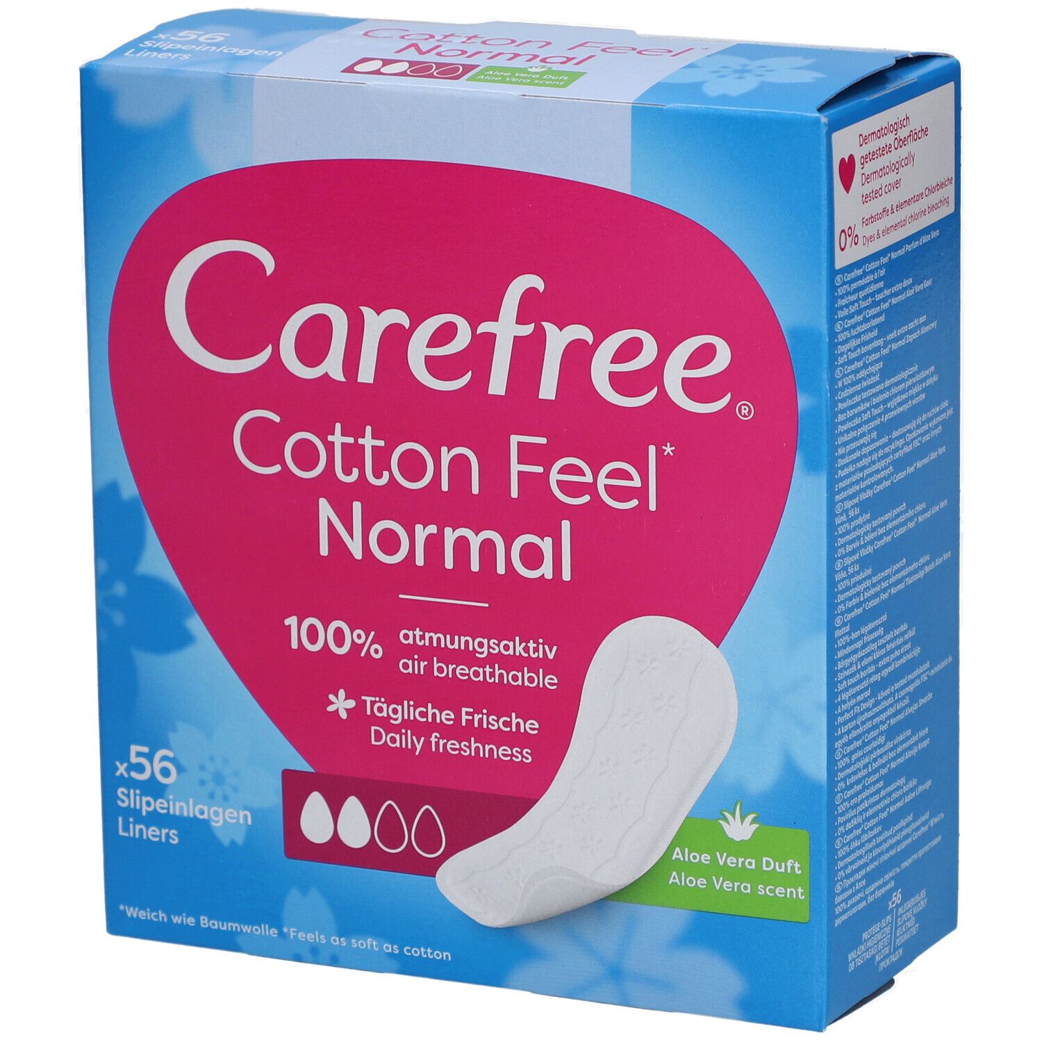 Carefree® Slipeinlagen Cotton Feel Normal