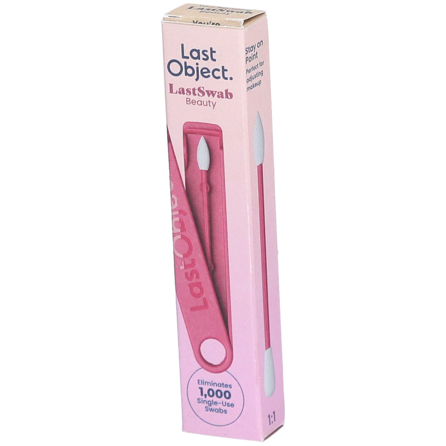 Lastswab Beauty réutilisable Coton-tiges rouge (nouveau)