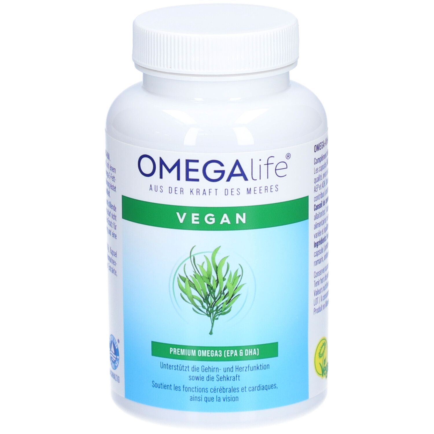 OMEGAlife® Vegan Huile d'algues