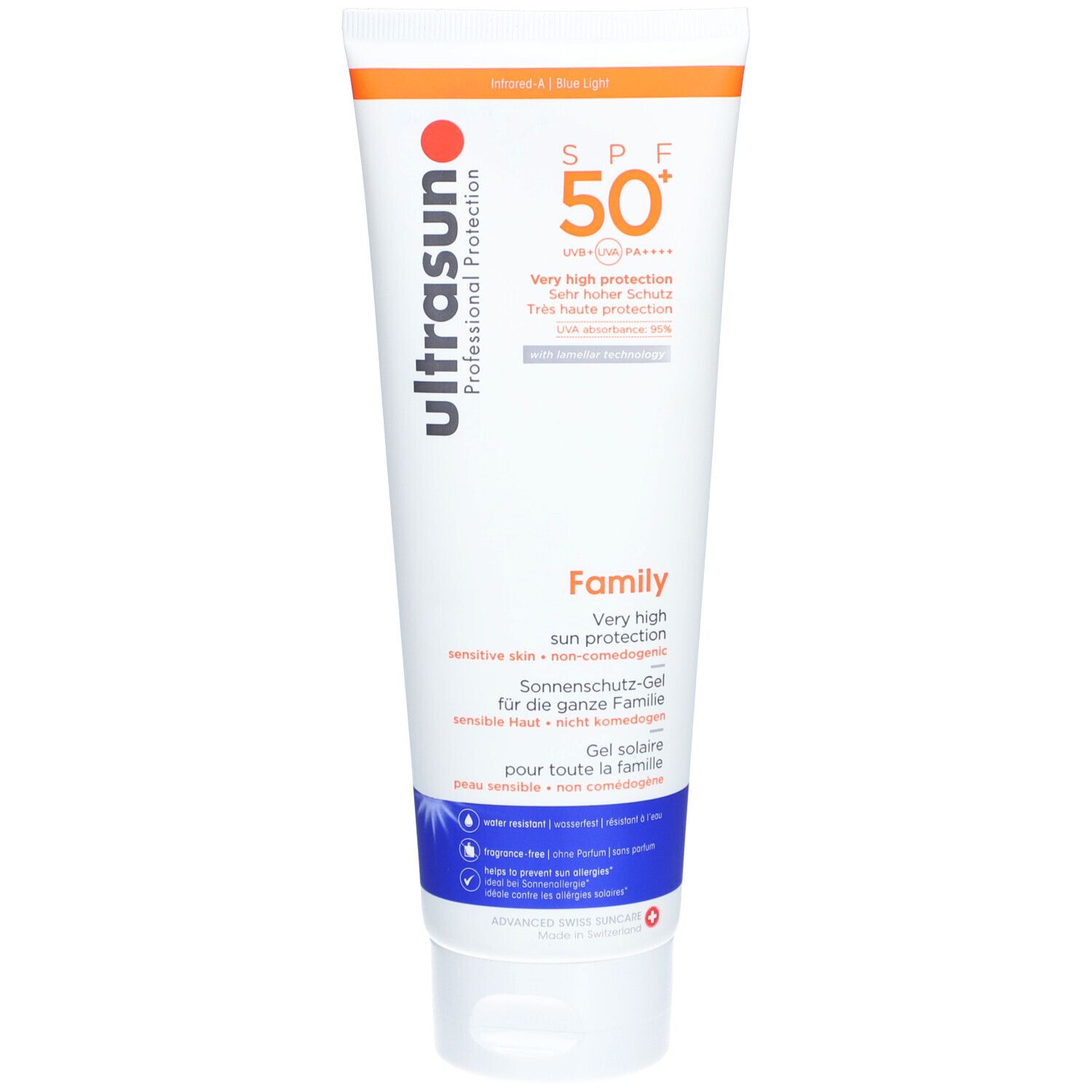 Ultrasun Gel solaire pour toute la famille Spf50