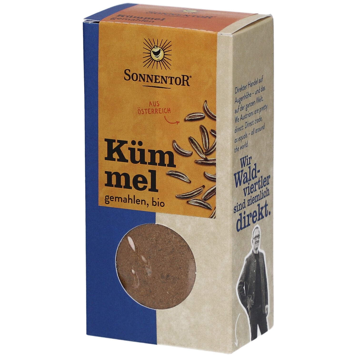 Sonnentor Kümmel Bio gemahlen - Gewürz aus Österreich
