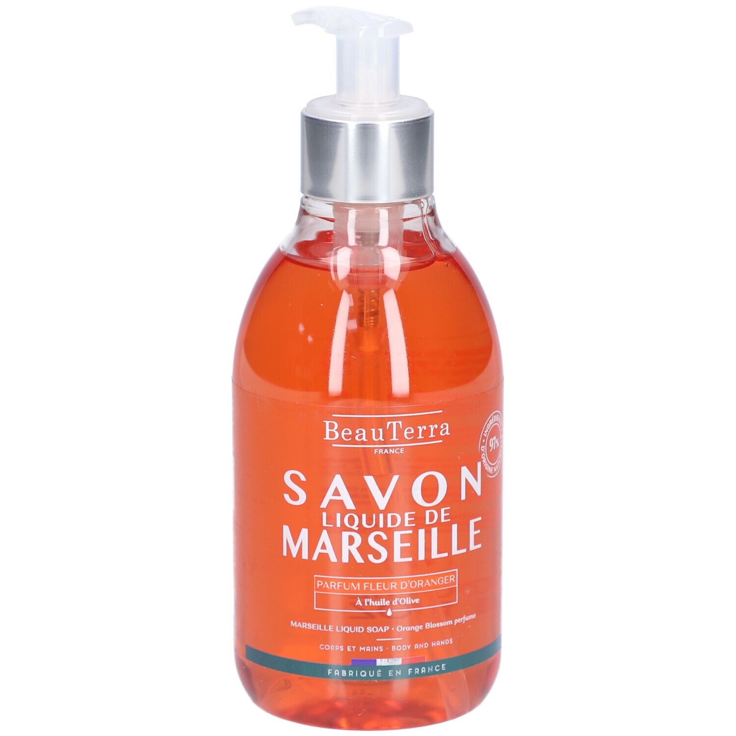 Beauterra Flüssigseife Marseille Orangenbl 300 ml
